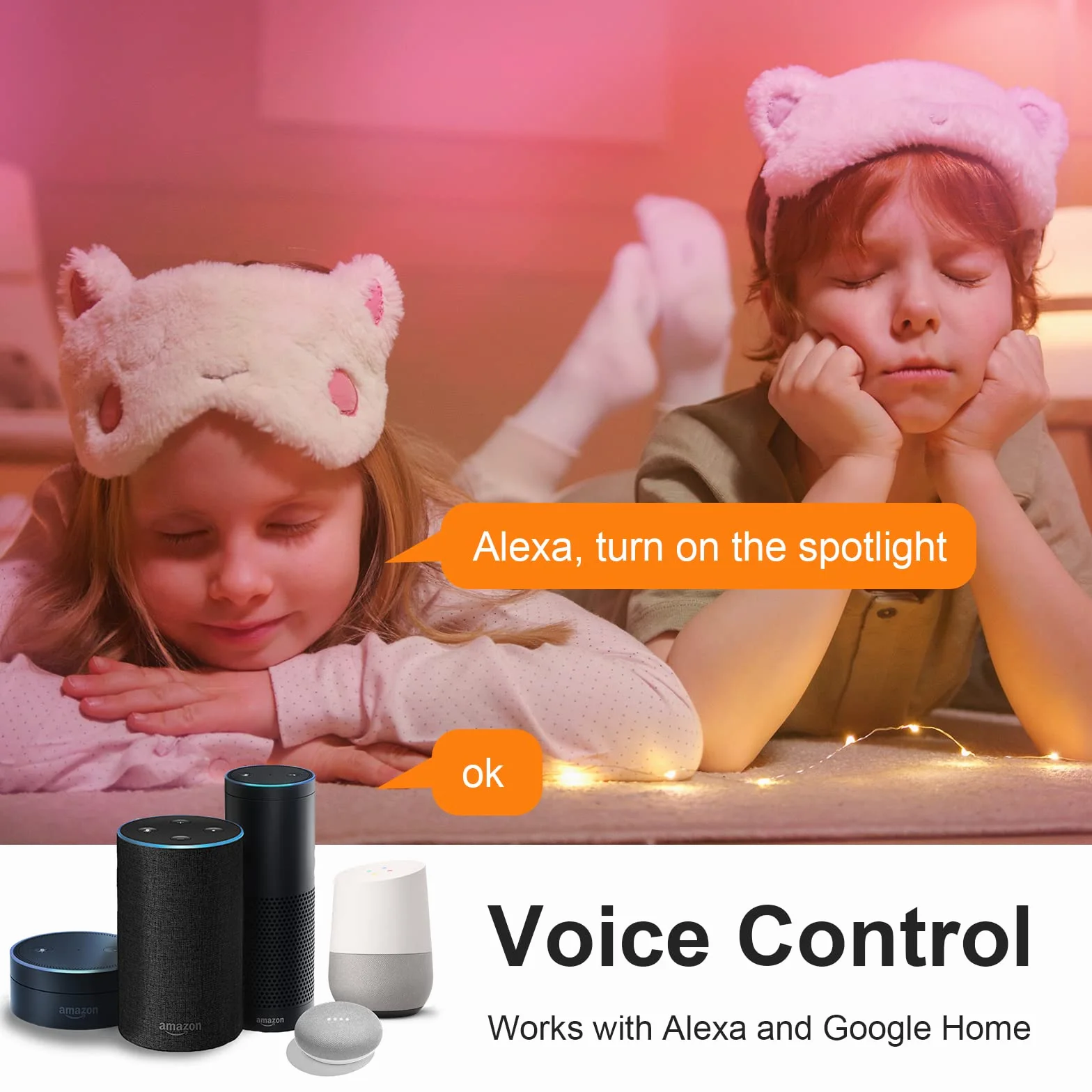 ANTELA Ampoule Connectée Wifi G120 15W LED RGB CCT 2700K-6500K Compatible Alexa Google Home