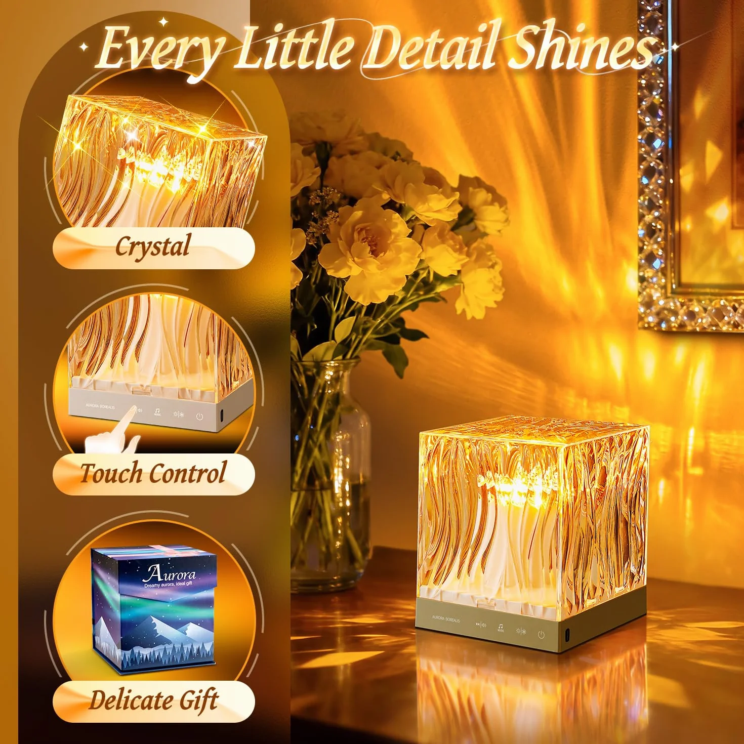 PIKOY Projecteur Ciel Etoile Veilleuse Enfant 18 Couleurs Lampe LED Chambre Decoration