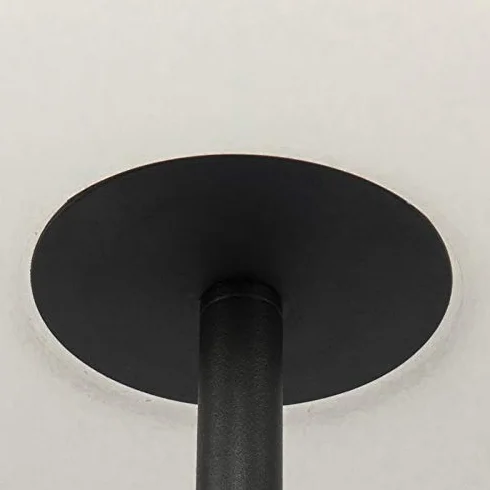 QAZQA Virginia Lampadaire 1 Lumière Ø 25 cm Noir Design Éclairage Extérieur