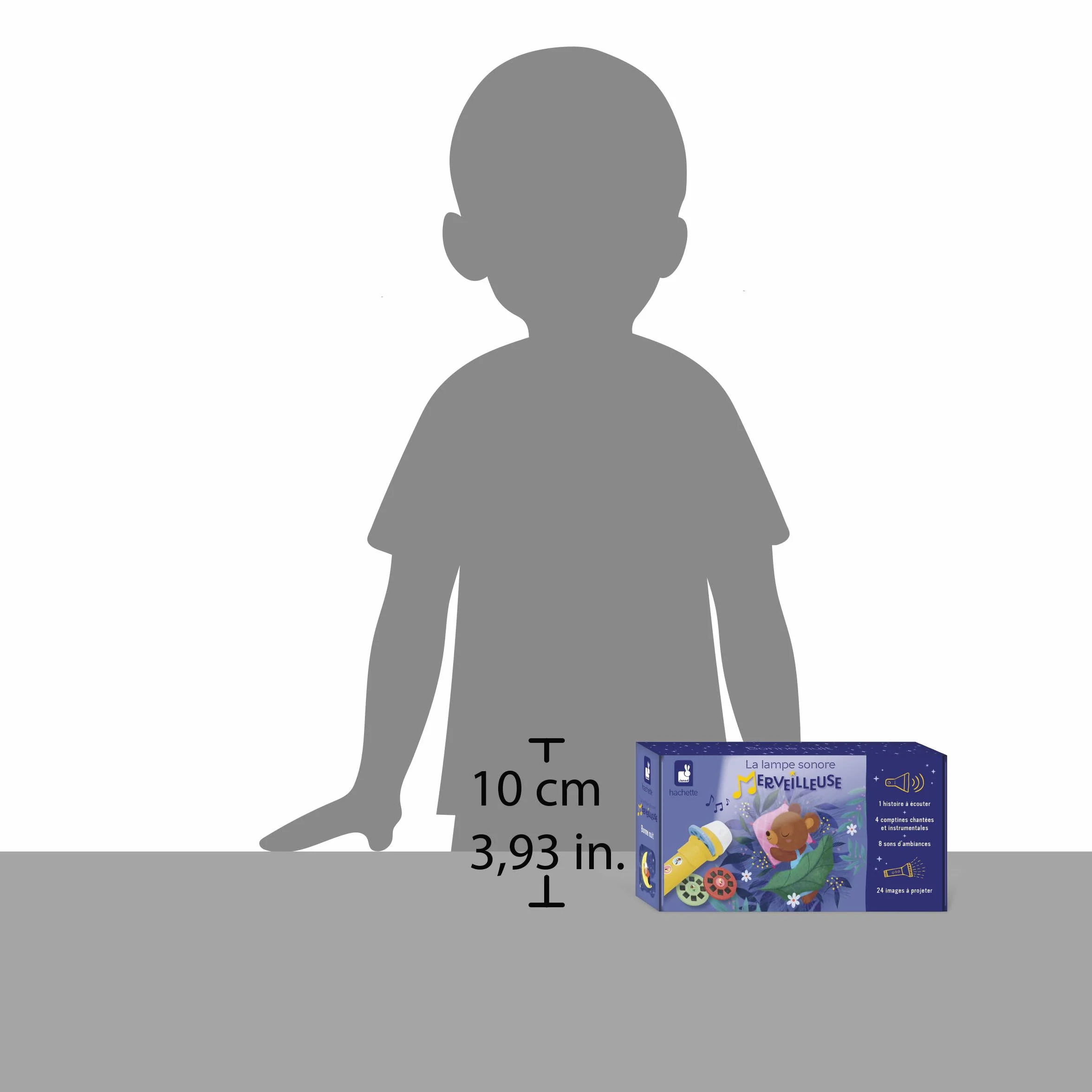 Janod Lampe Sonore Merveilleuse Bonne Nuit Conteuse d'Histoire Enfant 3 Ans+