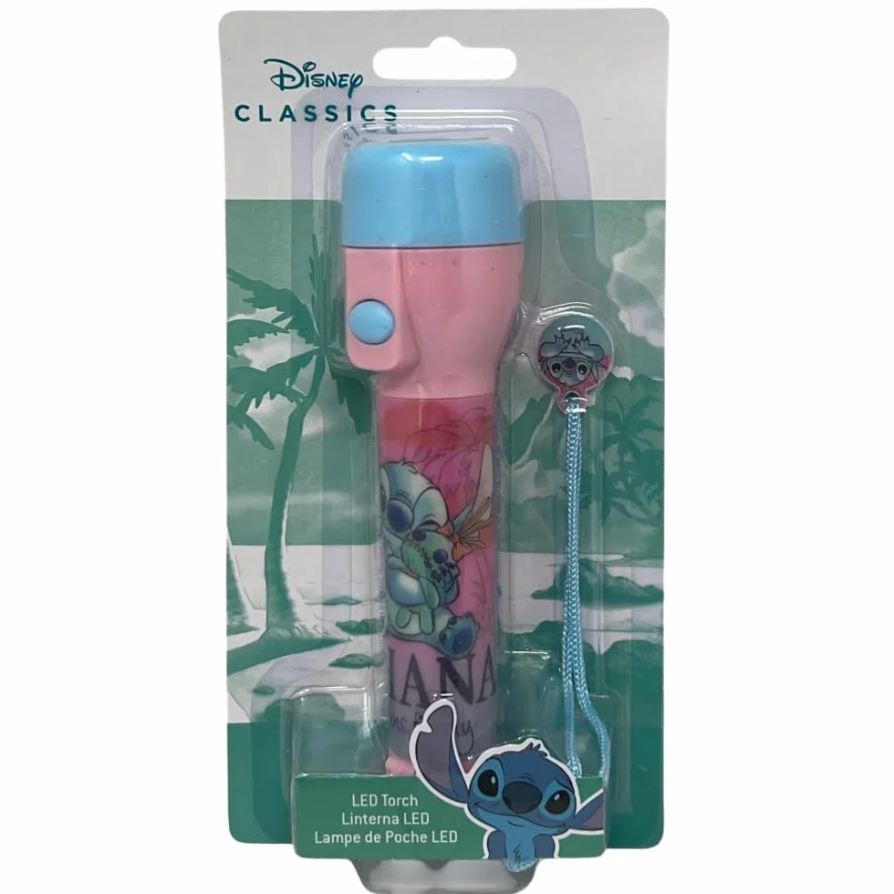 CARTOON Lampe de poche LED veilleuse pour enfants 15 cm Stitch