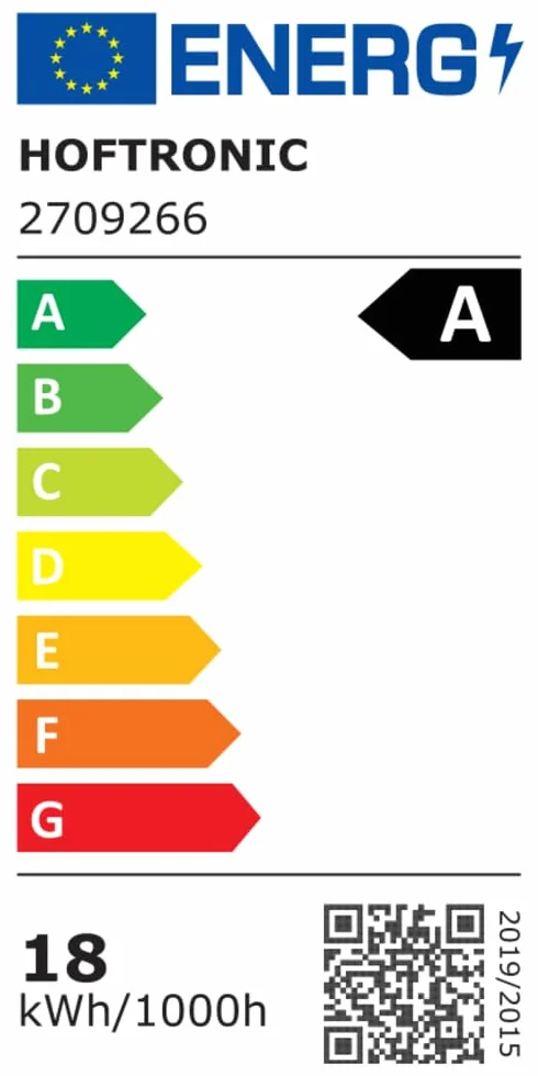 HOFTRONIC T8 G13 Tube LED 120cm 18W 3600 Lumen 4000K Blanc Neutre Remplace Tube Fluorescent 120W Sans Scintillement