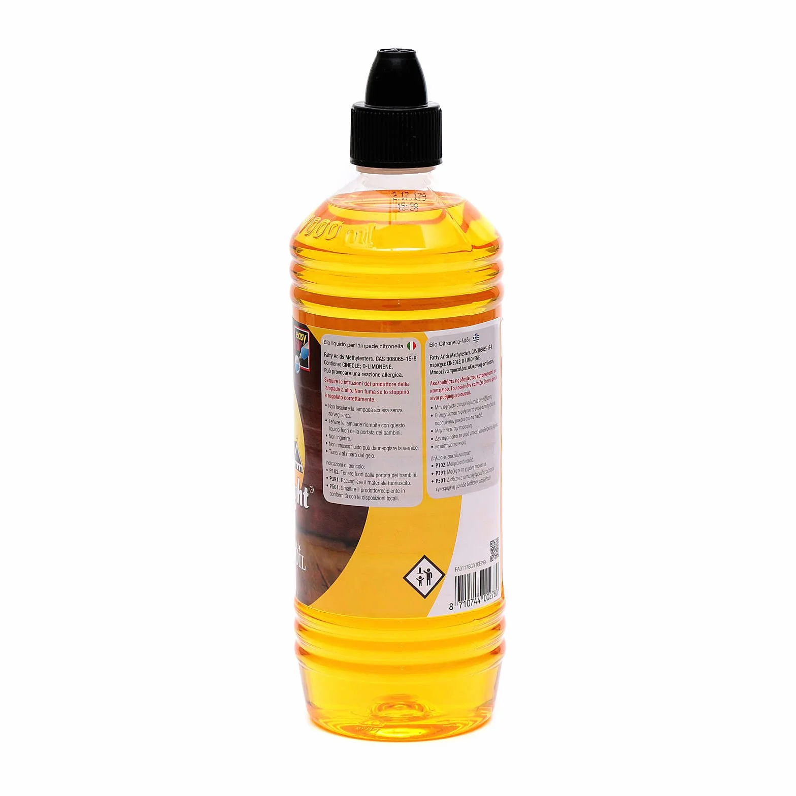 Holyart Huile pour Lampes votives et Bougies, 1 Litre, Citrolamp