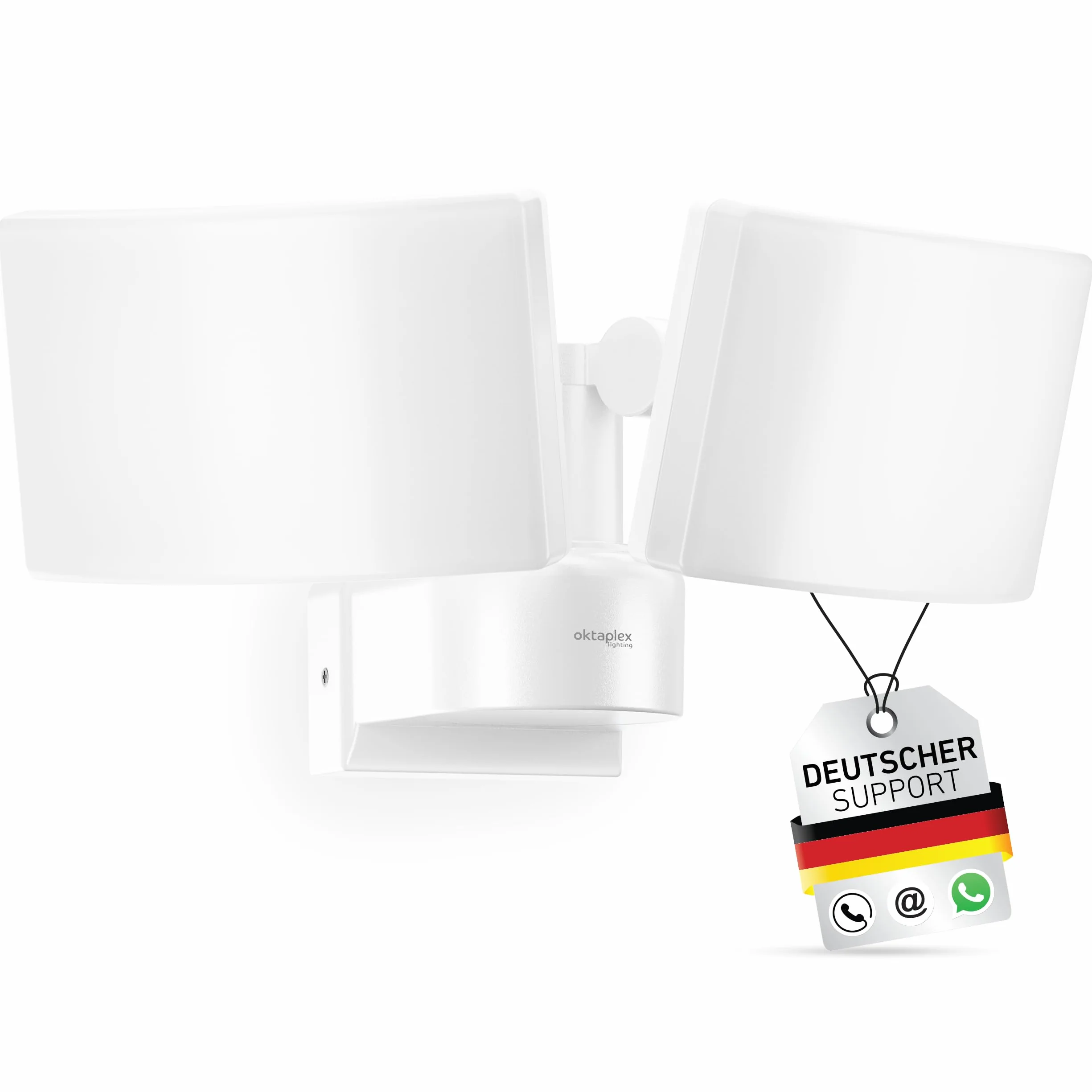 Oktaplex Cali Dos lampe d'extérieur orientable pivotante 3000K blanc chaud 40W IP65 LED 230V