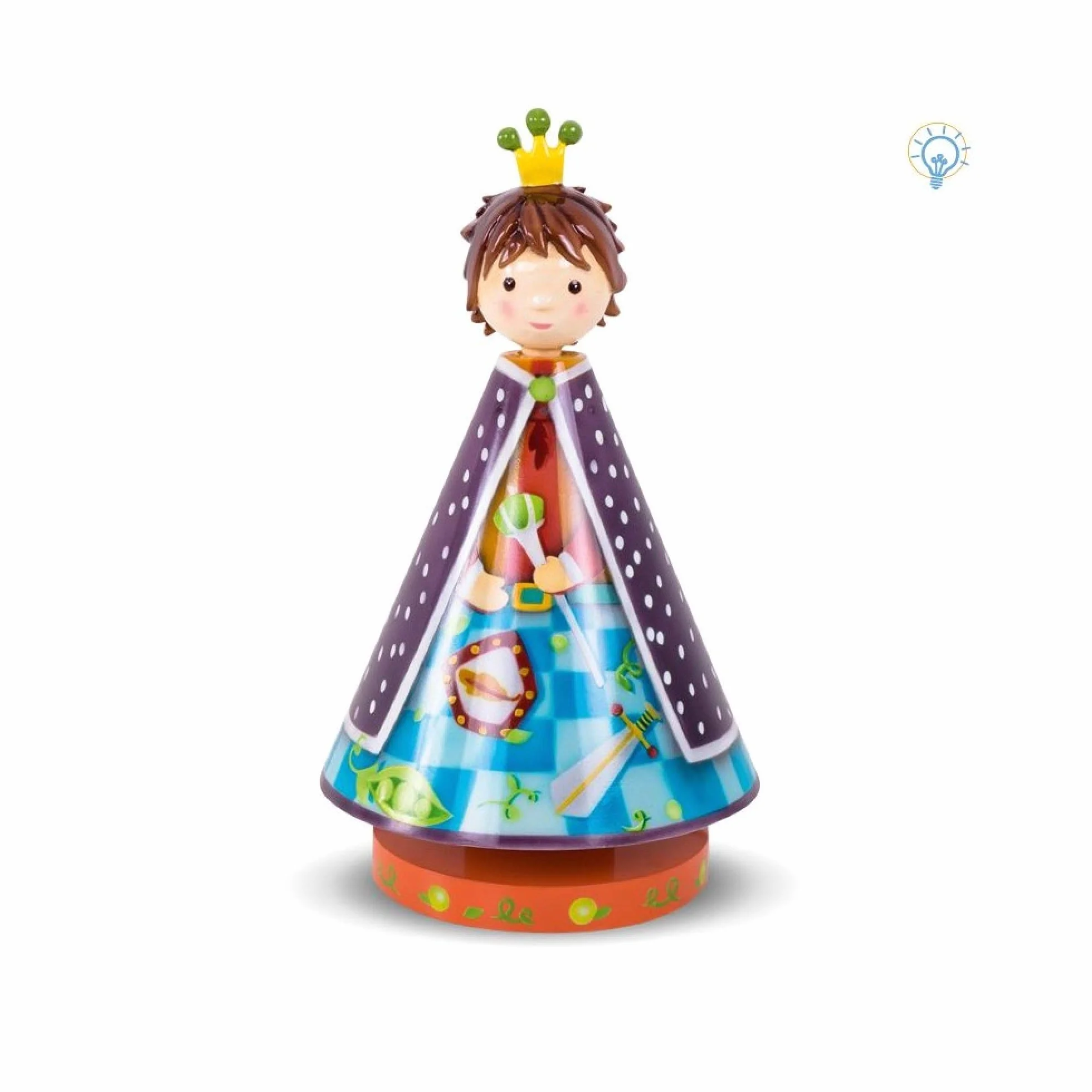 L'Oiseau Bateau Lampe de Chevet Enfant Luciole Le Petit Roi