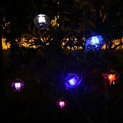Lampe Solaire LED Flottante Boule, Lumière de Piscine colorée, Plein air Patio