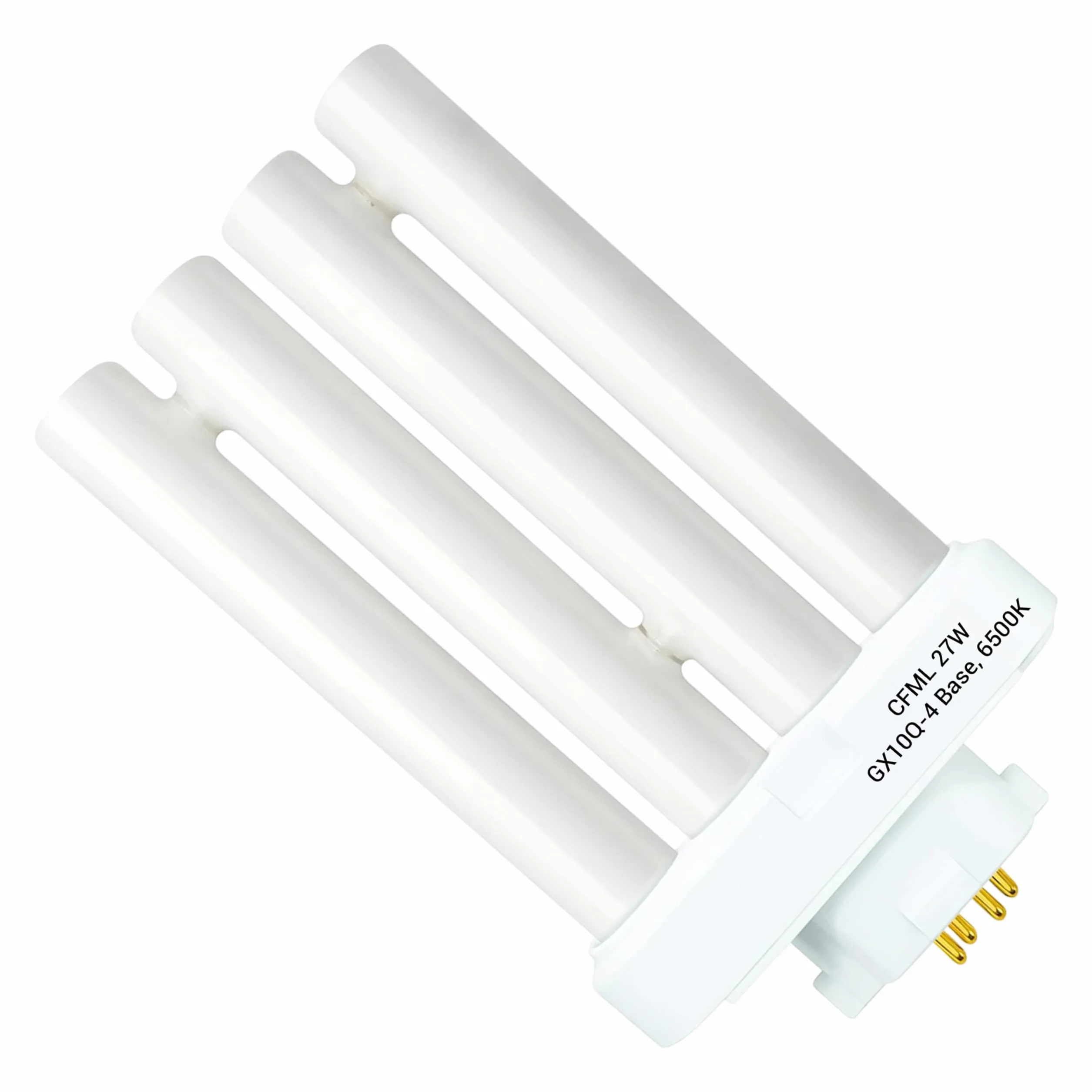ARSUK Ampoule CFL 27W GX10Q-4 6500K Lumière du Jour Blanc Naturel 4 Broches