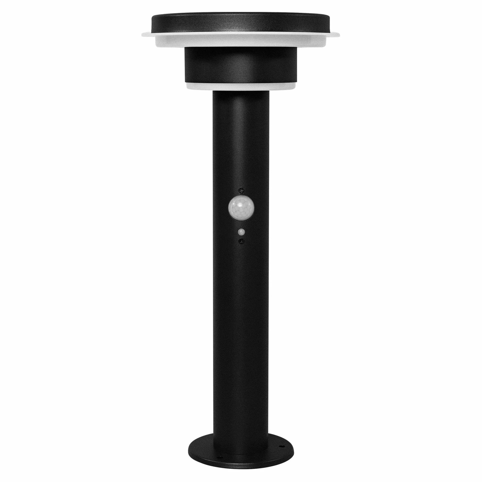 LEDVANCE Lampadaire solaire Endura Style, acier inoxydable, 6 W, noir