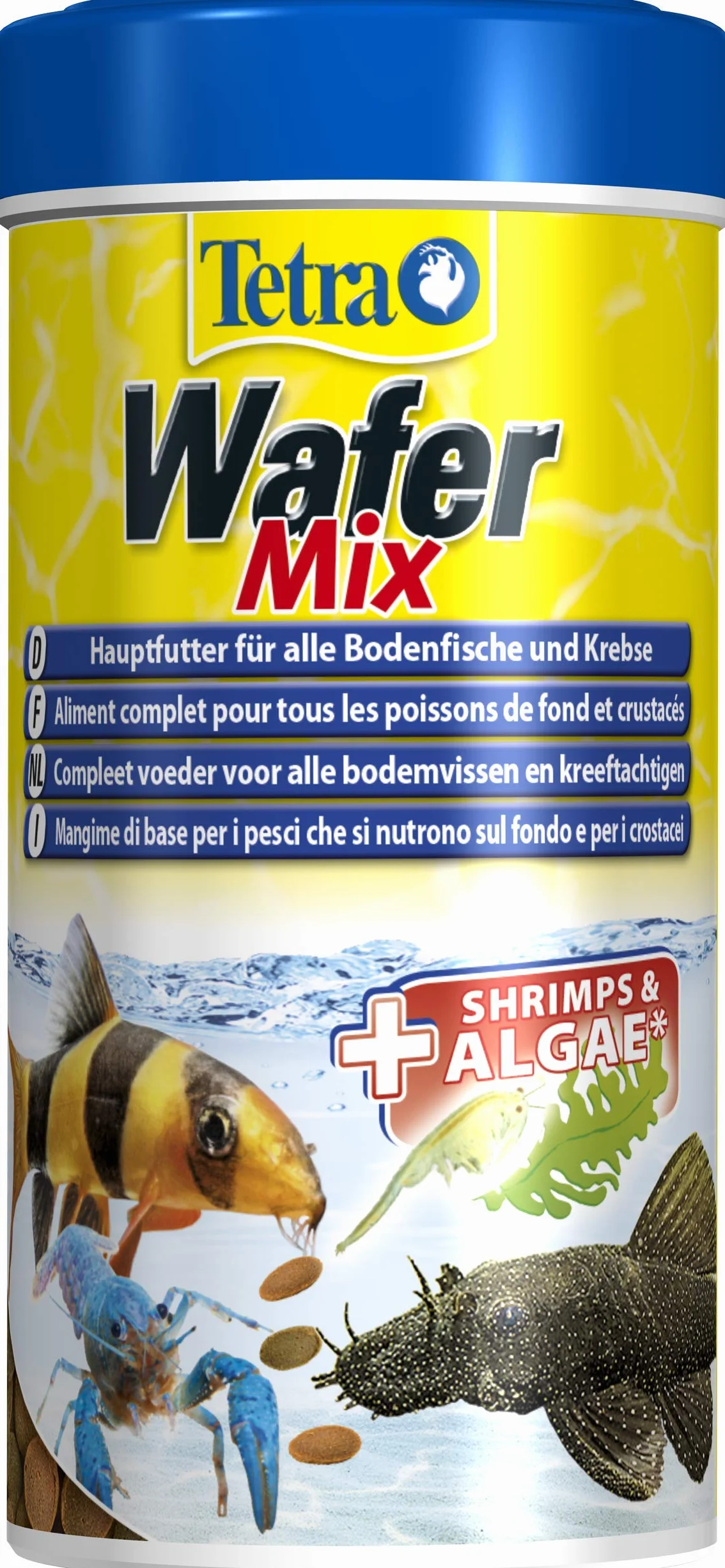 Tetra 129160 TetraWafer Mix Multicolore, 119g/250 ml