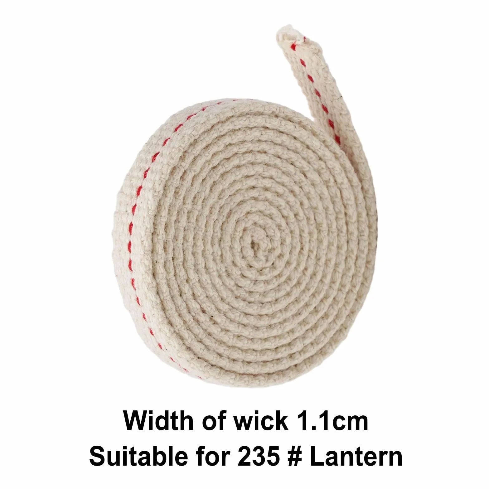Lampe à pétrole coton 1 m éclairage extérieur largeur 1,1 cm