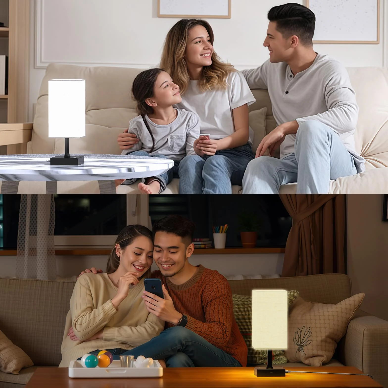 Lampe de luminothérapie 10000 Lux sans UV avec télécommande, 3 températures de couleur, luminosité réglable et fonction mémoire