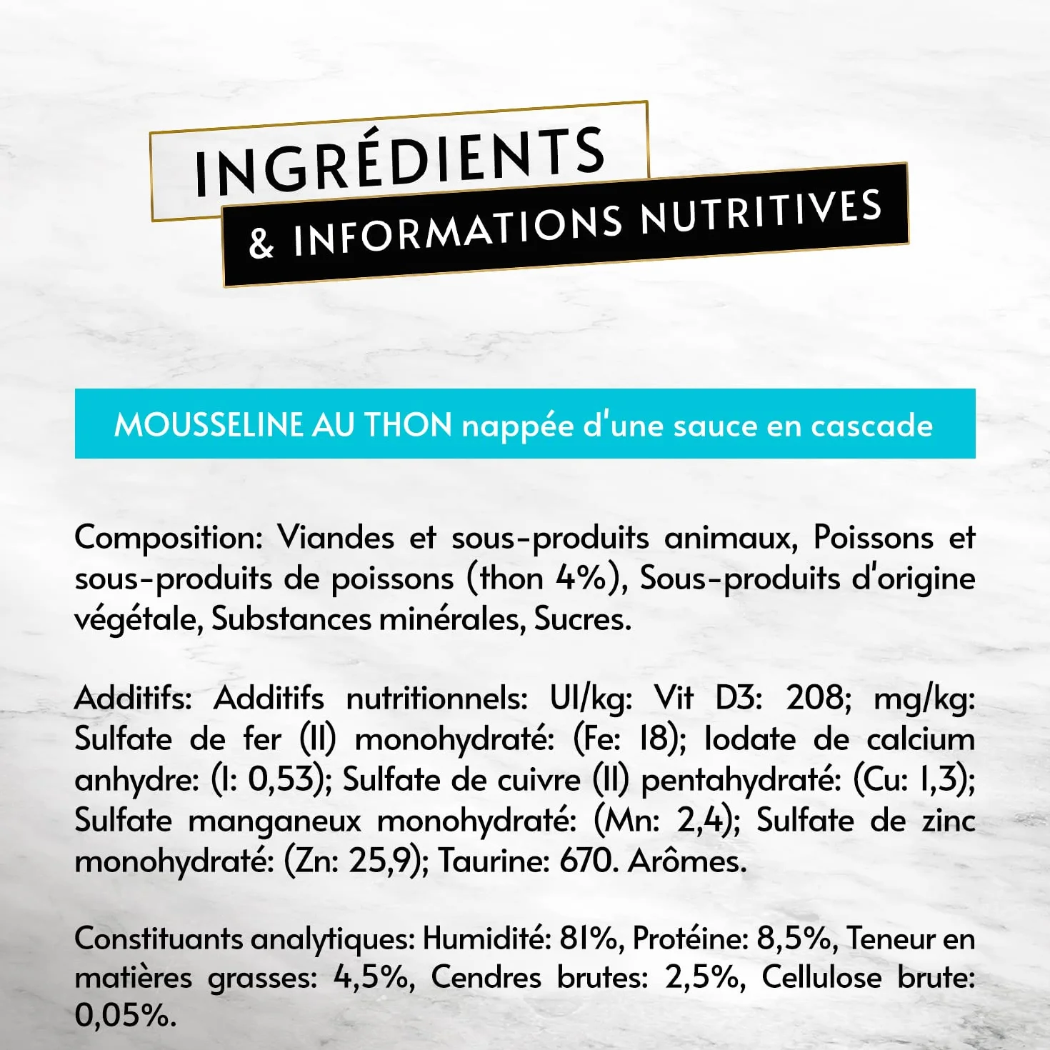 GOURMET Revelations Mousseline Thon 4x57g