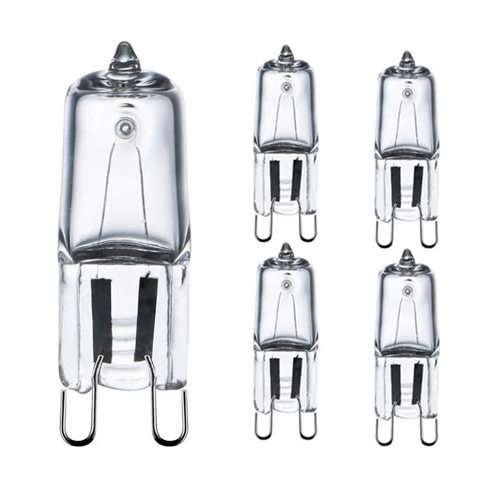 Ampoules G9 Halogène 60W 5 Pack