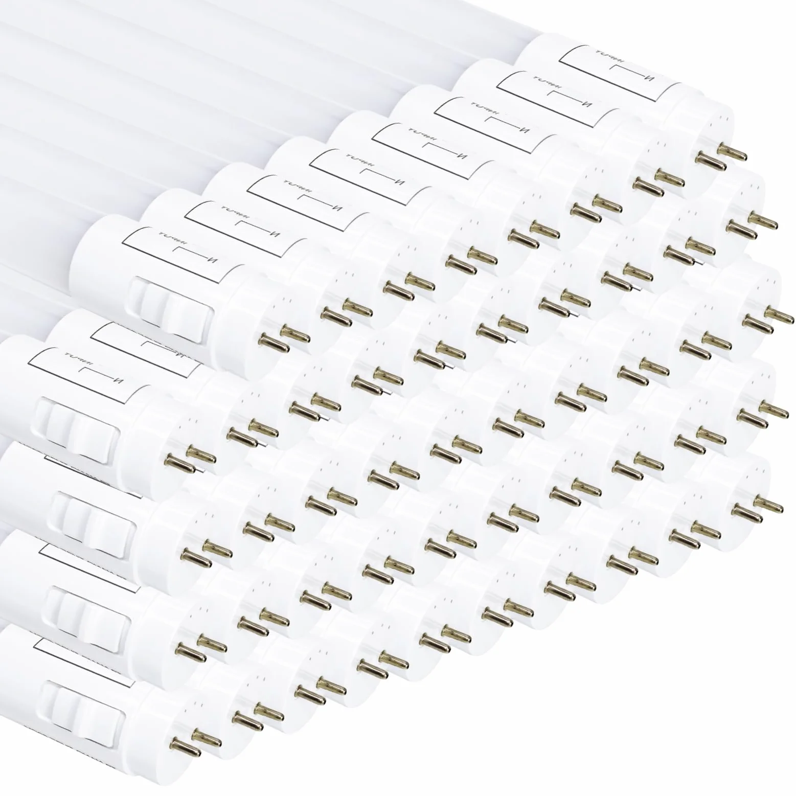 LED ATOMANT Lot de 48x Tube LED 60cm 9W CCT 1100 Lumens T8 Standard