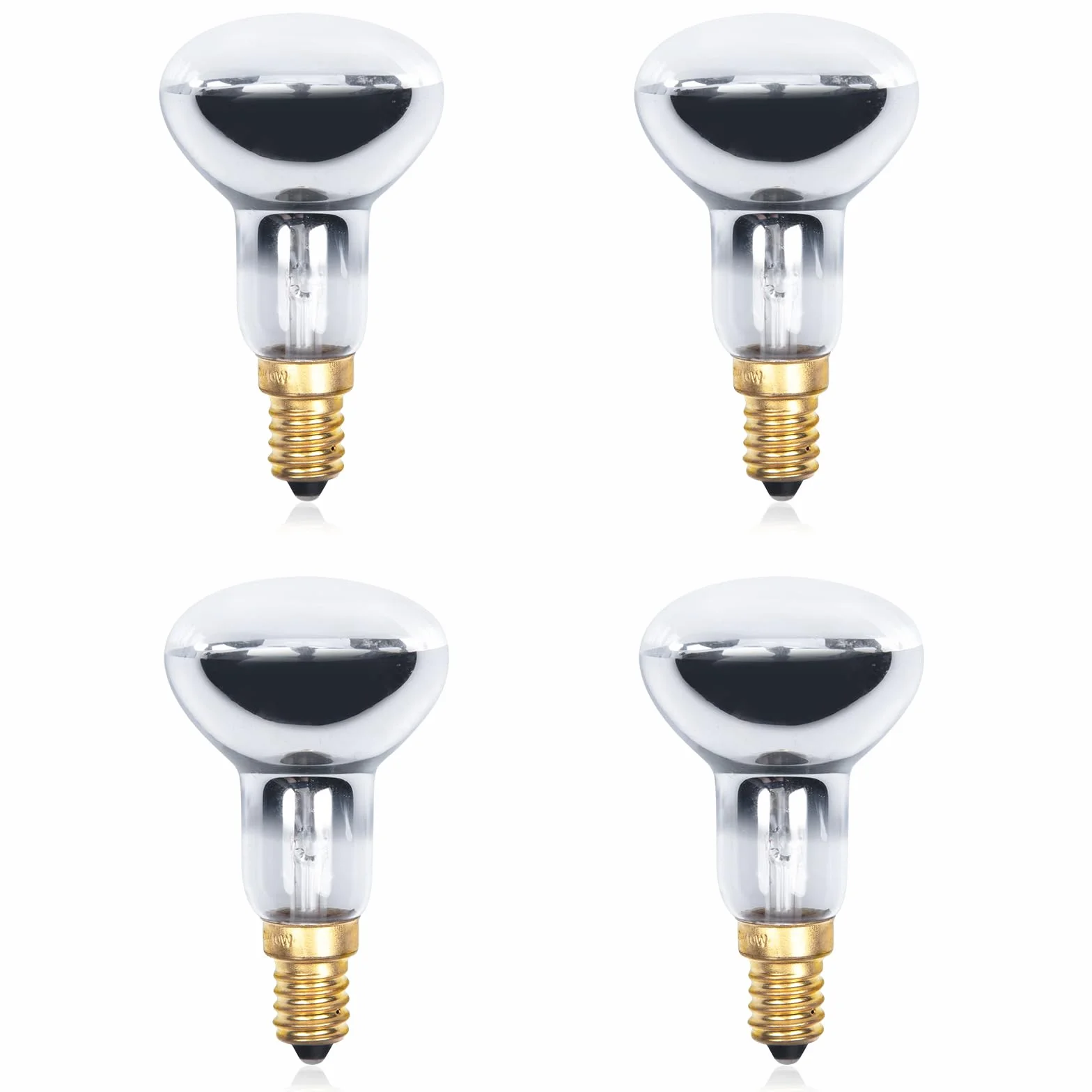 Ampoule E14 R50 Dimmable 2700K Blanc Chaude Luxvista 4-Pack