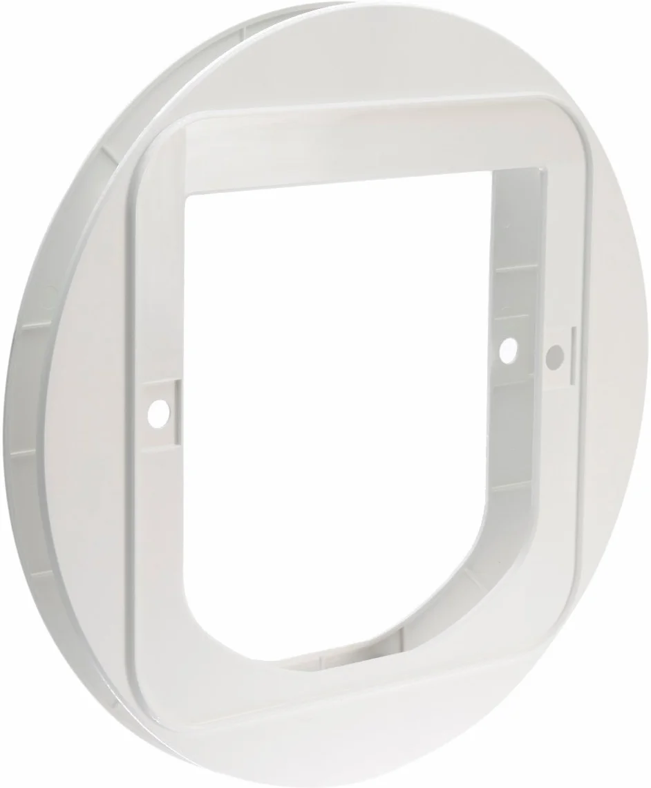 Sure PetCare Adaptateur de Montage pour chatière à Puce électronique SureFlap, Connect et DualScan, Blanc