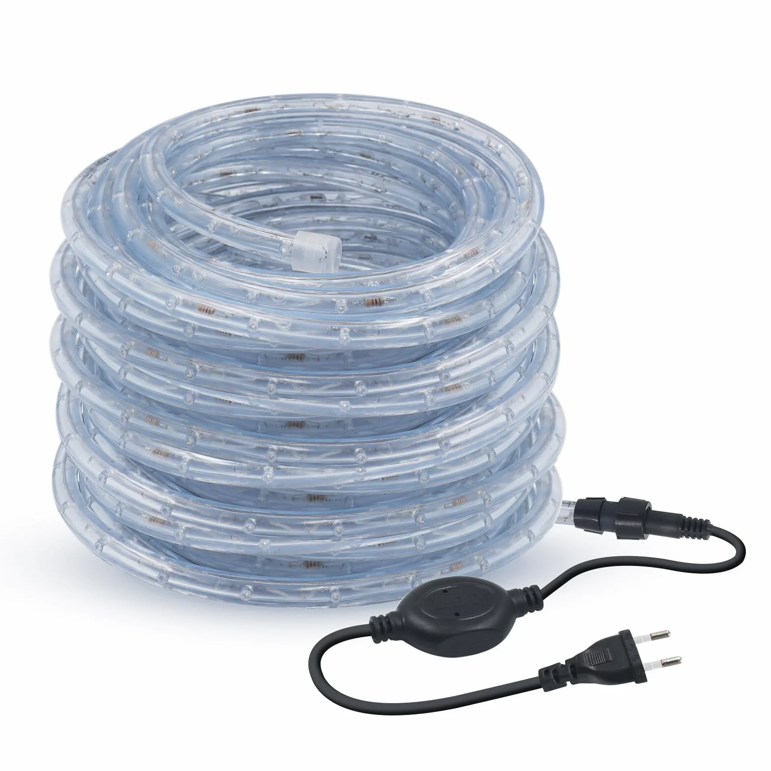 Tube Lumineux LED Extérieur IP65 36leds/m Guirlande Lumineuse Etanche 3M Blanc