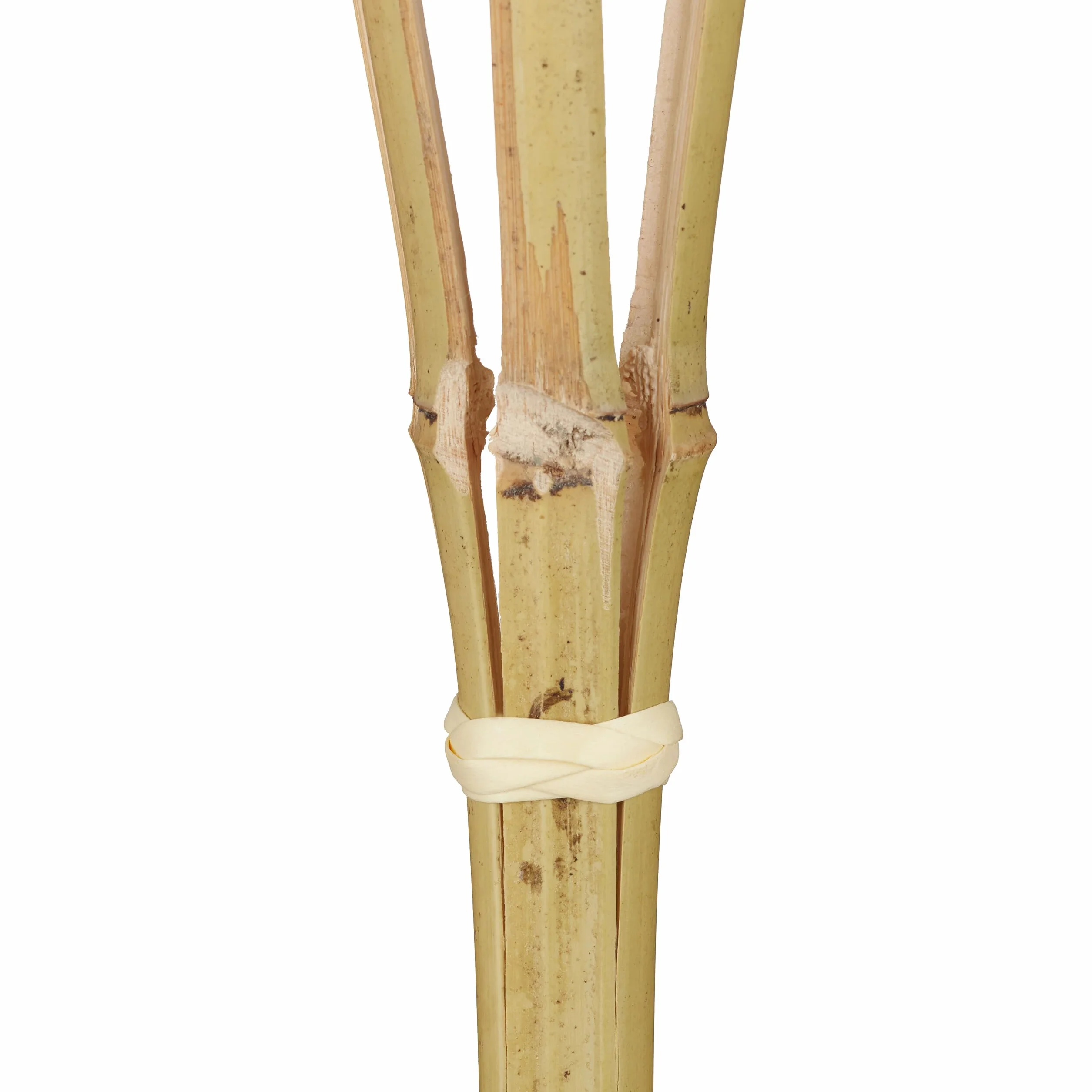Relaxdays Torche de Jardin en Bambou Lot 16 90x6 cm Nature