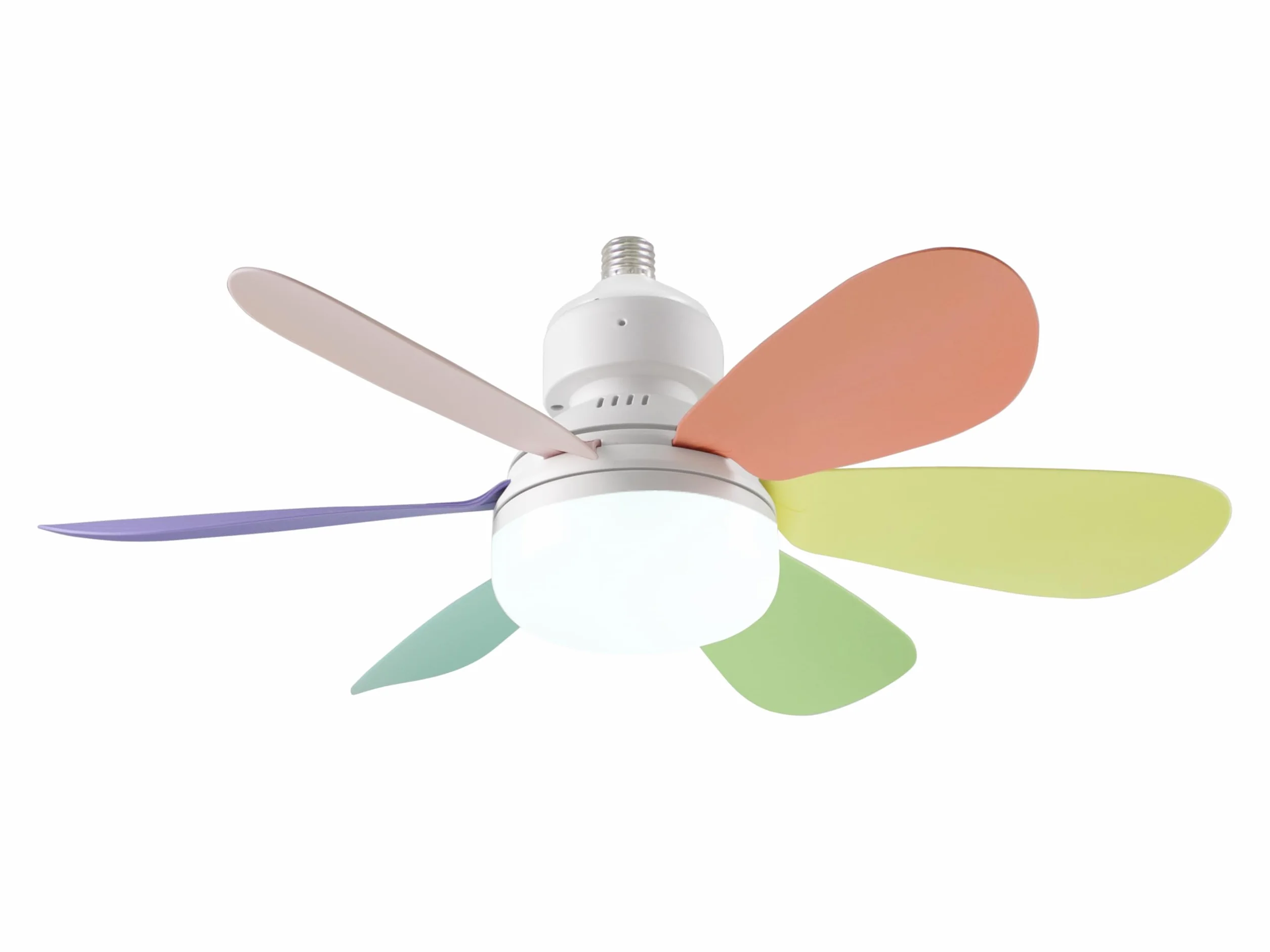 BEPER P206VEN610 Ventilateur de plafond 40W Éclairage ventilation design interchangeable 2 jeux de pales 3 vitesses Télécommande