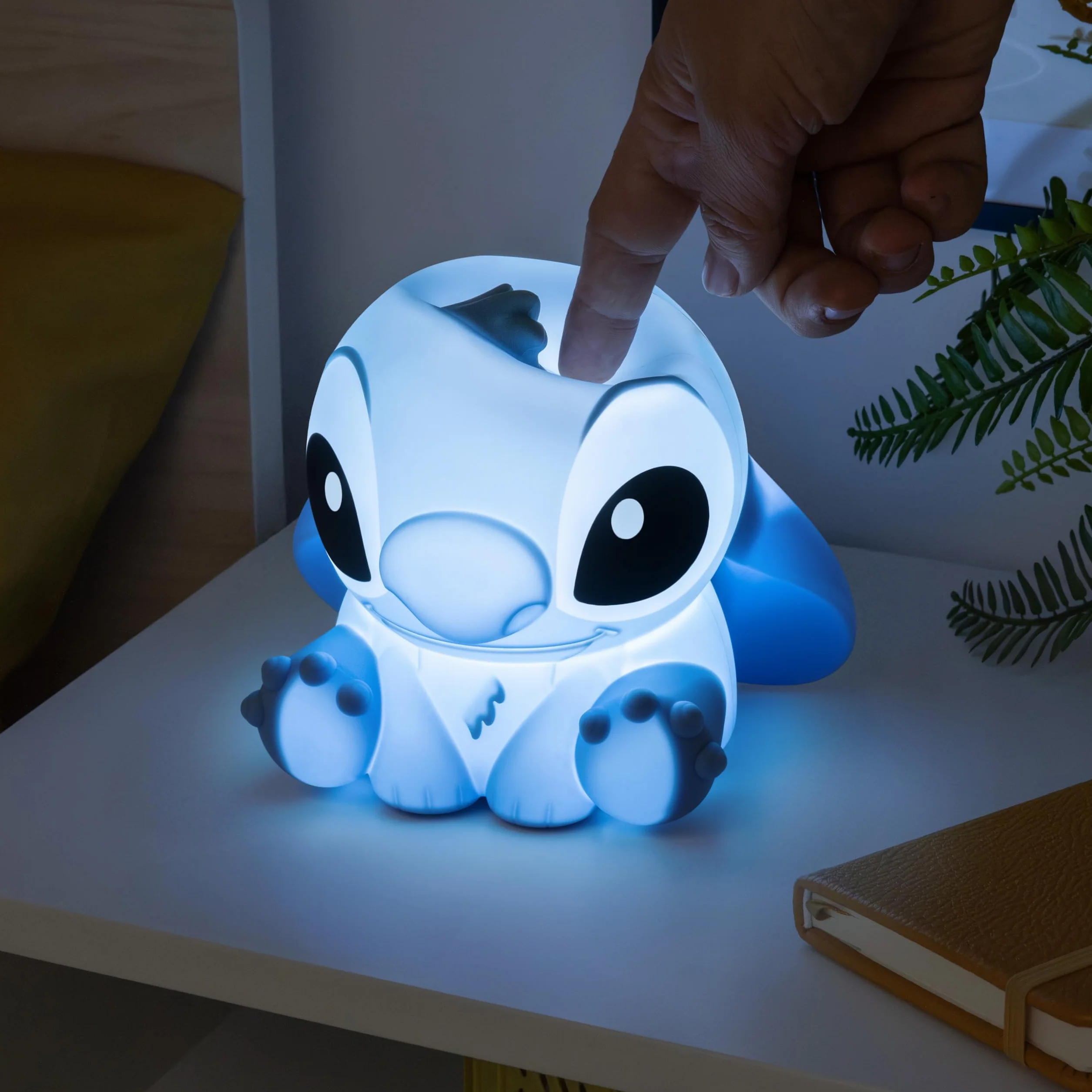 Disney Lampe Stitch Squishy Lampe de Bureau sur Pied Officielle Veilleuse Décoration Salle de Jeux Cadeau