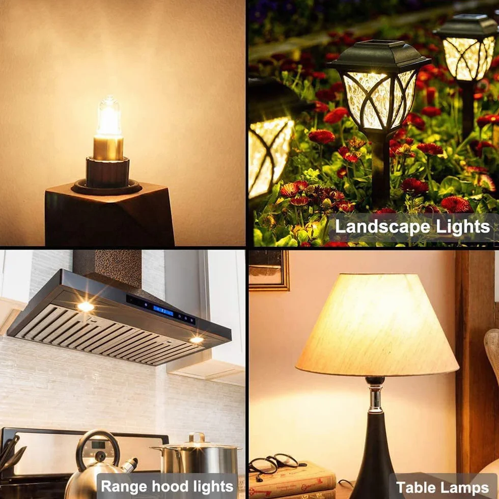 Ampoule Halogène G4 12V 20W 2800K Lumière Blanche Chaude Dimmable 10 Pièces