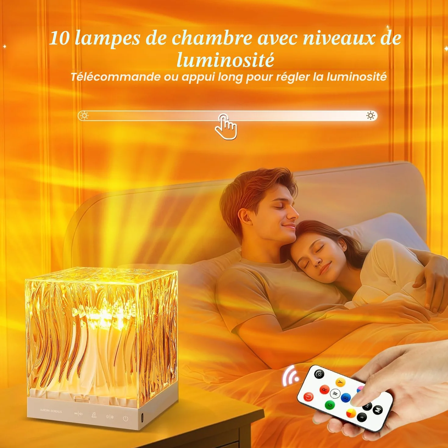 PIKOY Projecteur Ciel Etoile Veilleuse Enfant 18 Couleurs Lampe LED Chambre Decoration