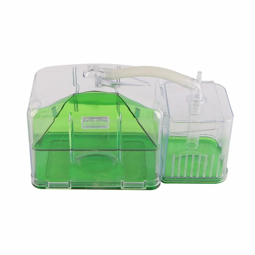 Boîte d'élevage de Poissons d'aquarium Double Couche Incubateur d'éclosion d'alevins