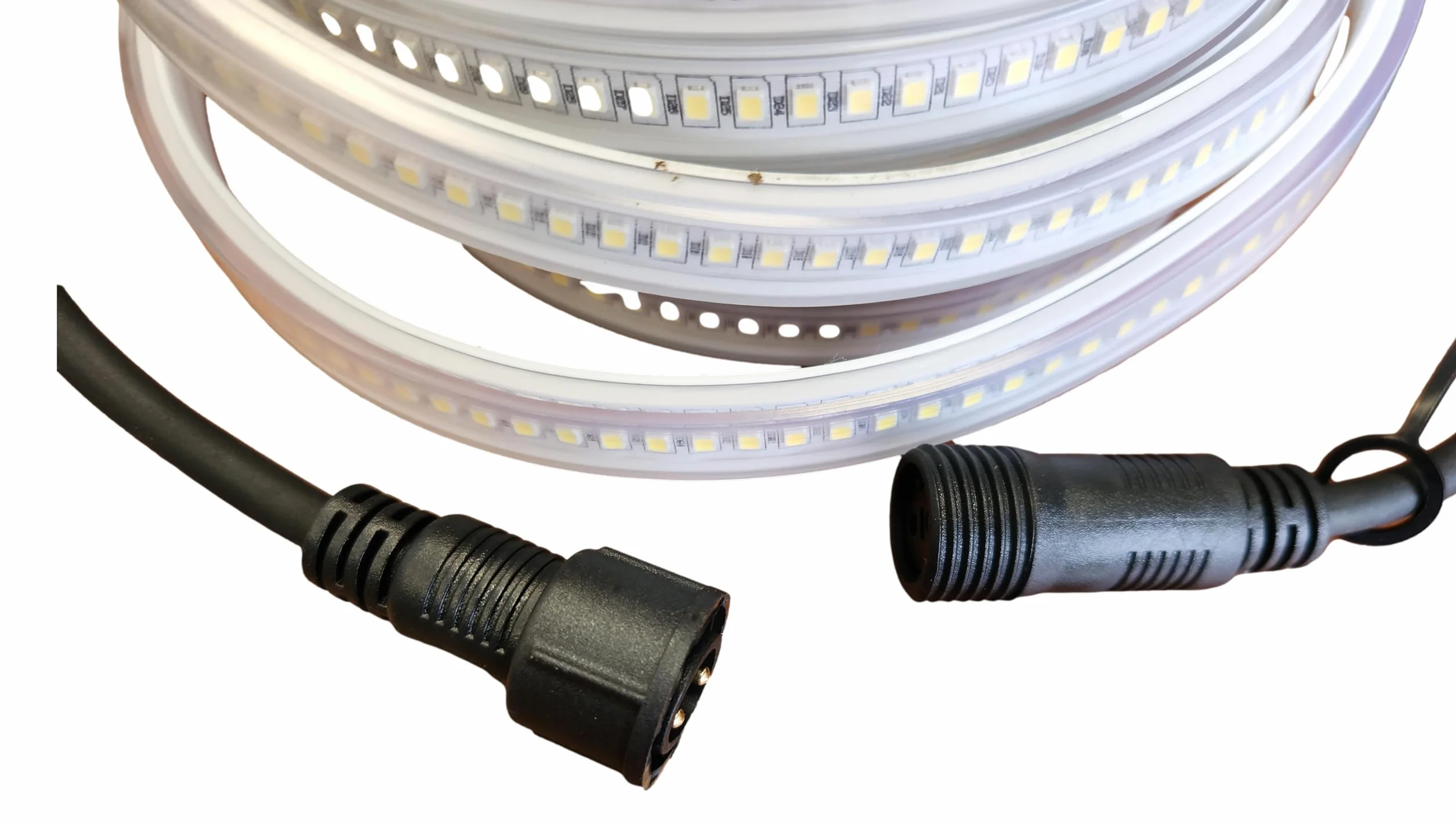 Ruban LED Connectable de Chantier Carré Rouge Light 10 Mètres IP65 6000K 1200 Lumens/Mètre