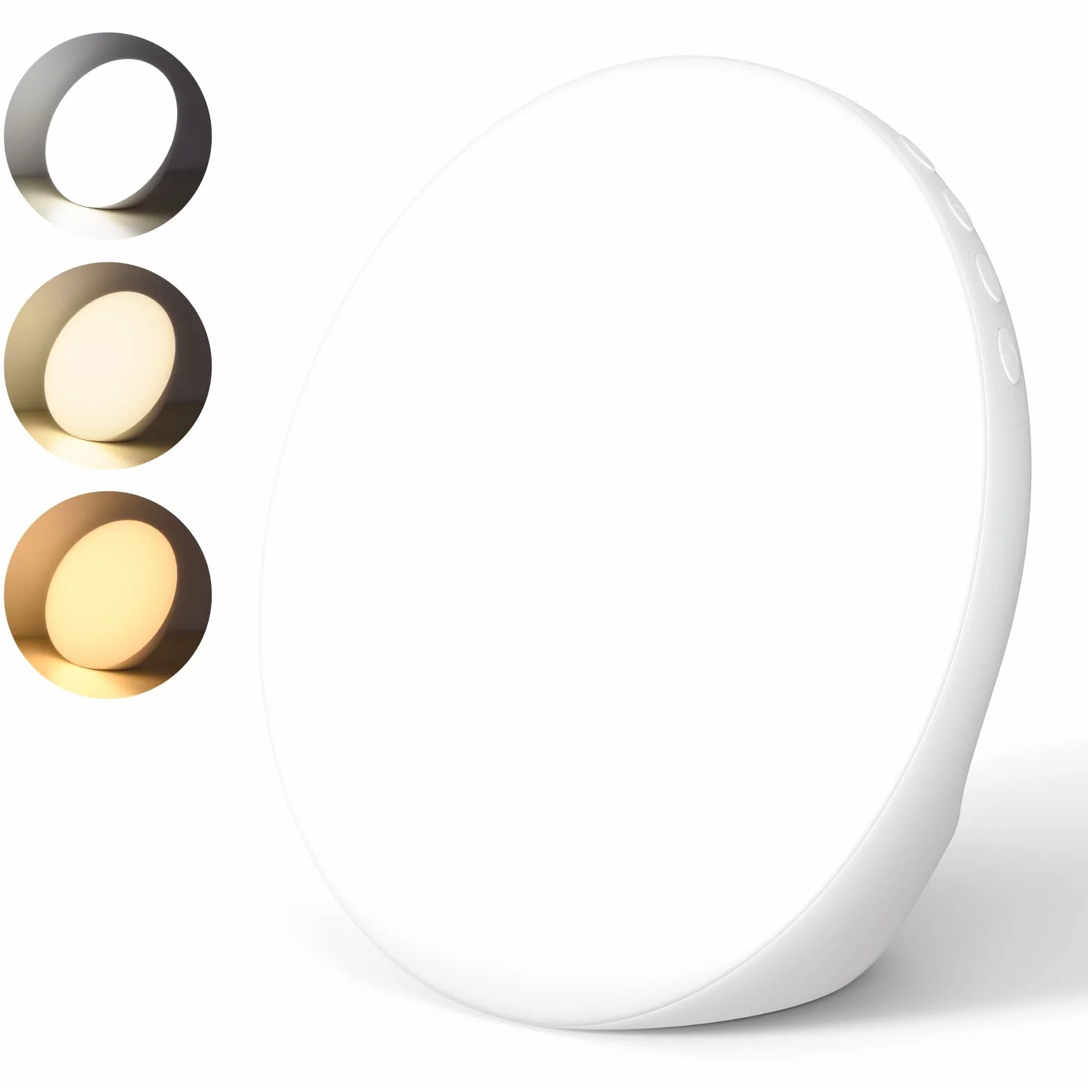 Lampe de Luminothérapie 10 000 Lux avec Couleurs de Lumière Réglables, Minuterie Réglable, Sans Clignotement