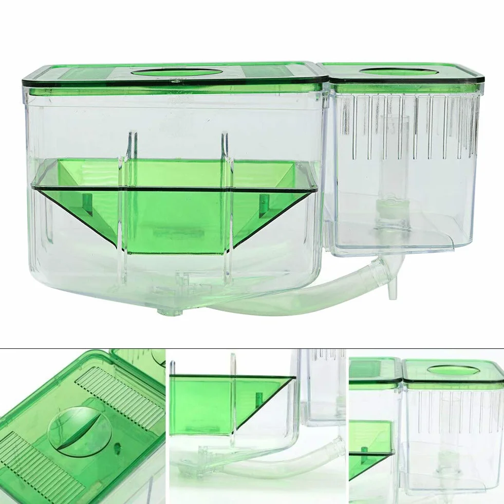 Filet d'élevage de Poissons, incubateur d'aquarium, boîte d'isolation multifonctionnelle