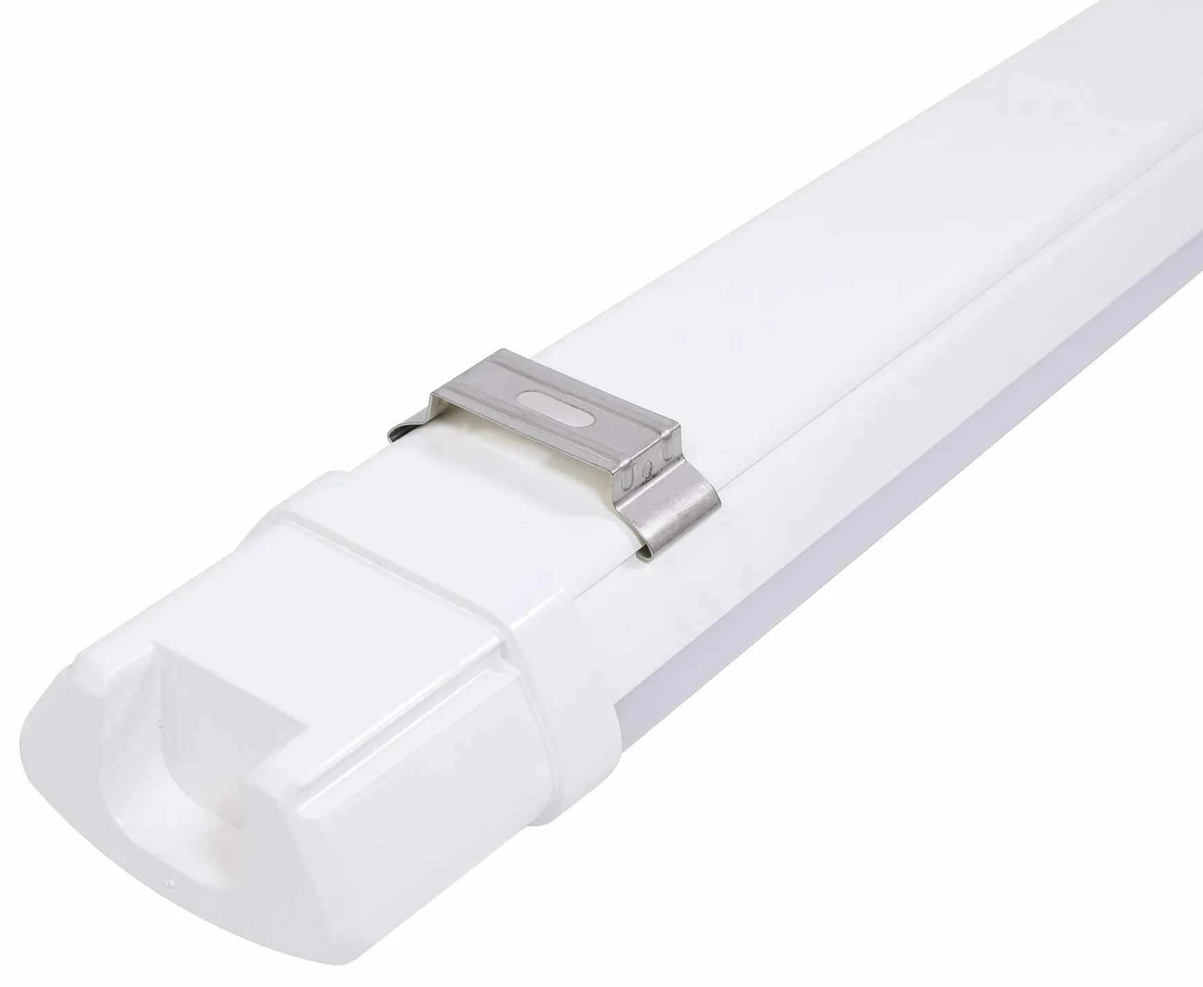 REGLETTE ETANCHE IP65 LED INTEGREE AVEC DETECTEUR 60CM 18W 1620LM CONNEXION AUTO blanc