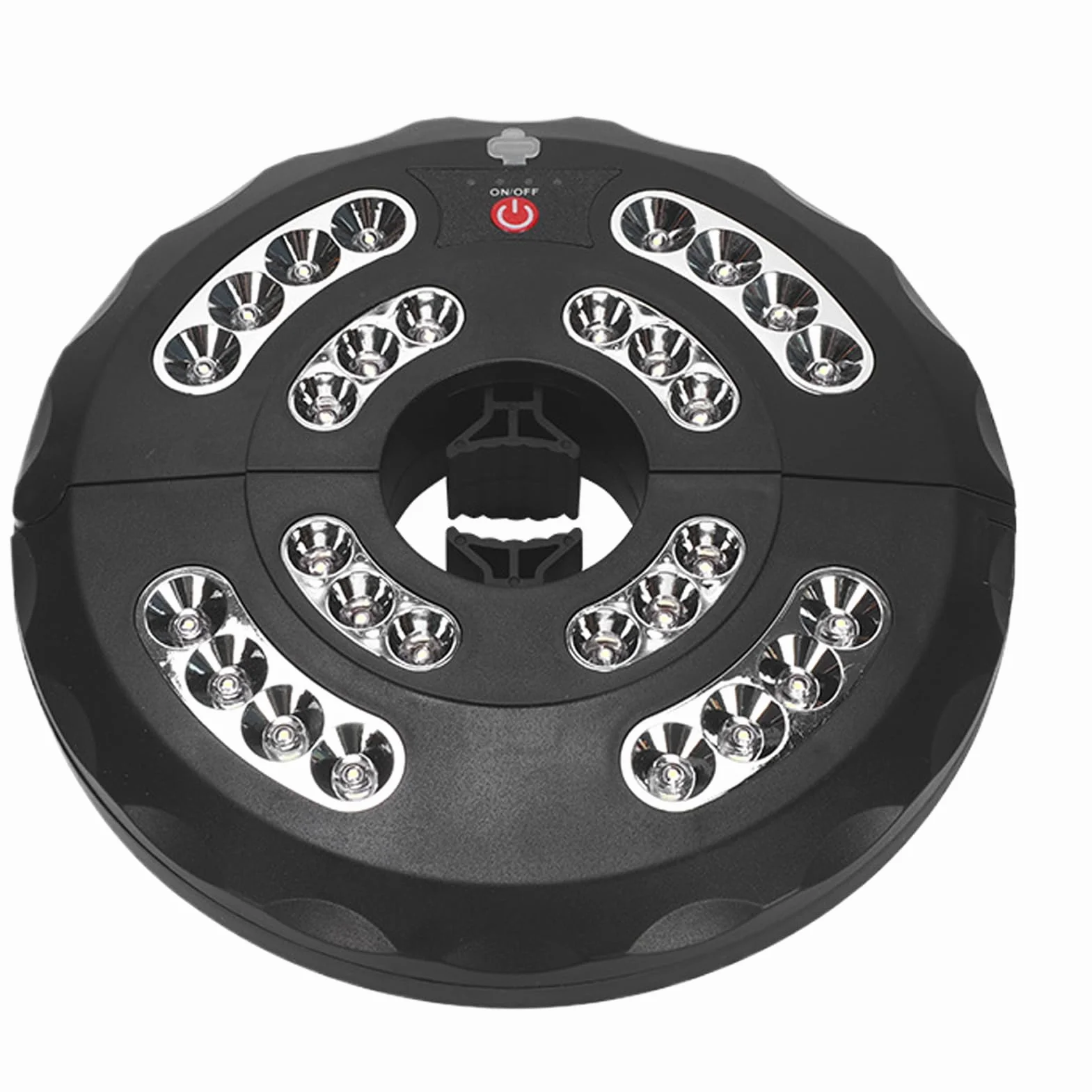 Lumières pour Parasol Extérieur, Éclairage Extérieur Rechargeable - Lampe Étanche 3 Modes