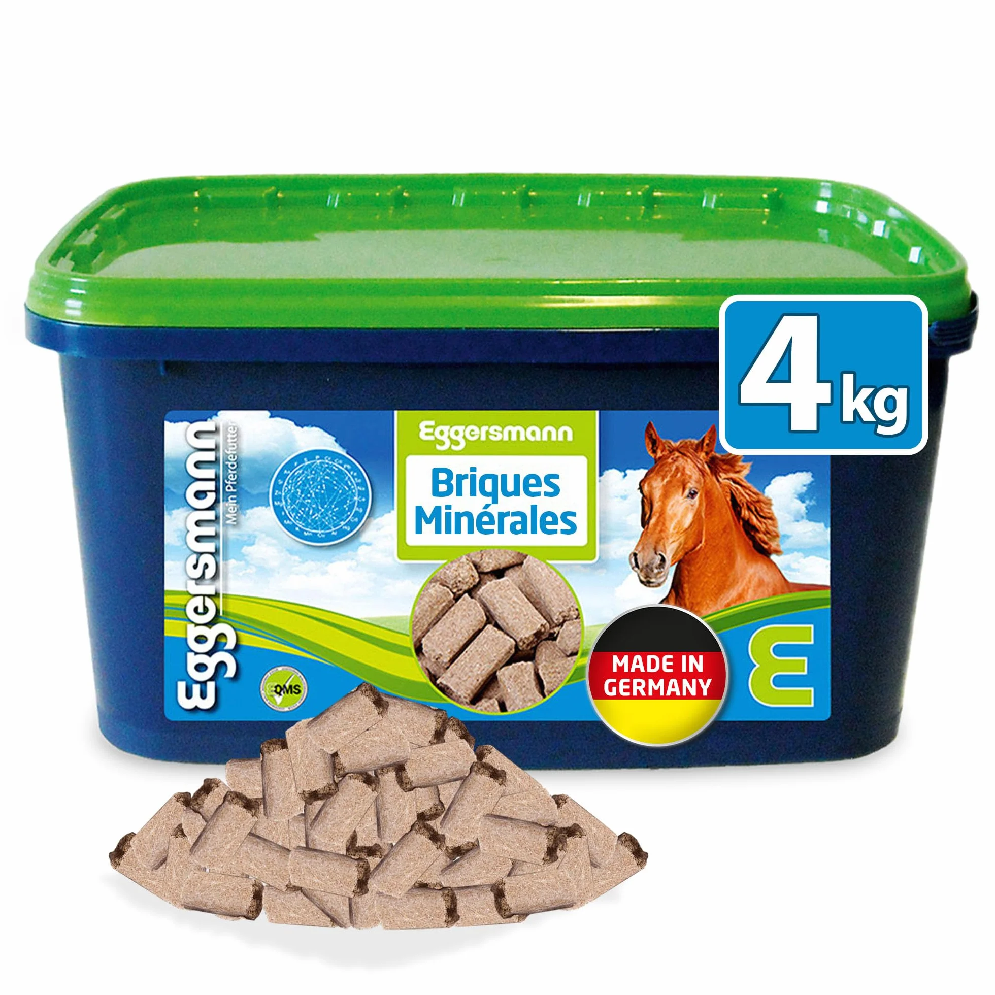 Eggersmann Mineral Bricks dla Koni 4 kg – Nourriture minérale pour Chevaux