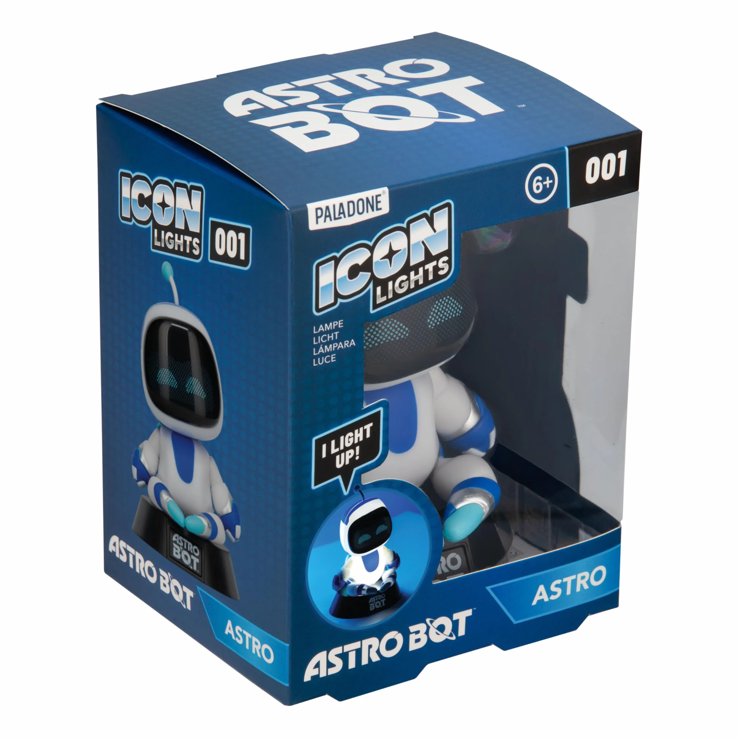 Astrobot Icon Light 12cm Character Lamp Battery-Powered Display Light Paladone