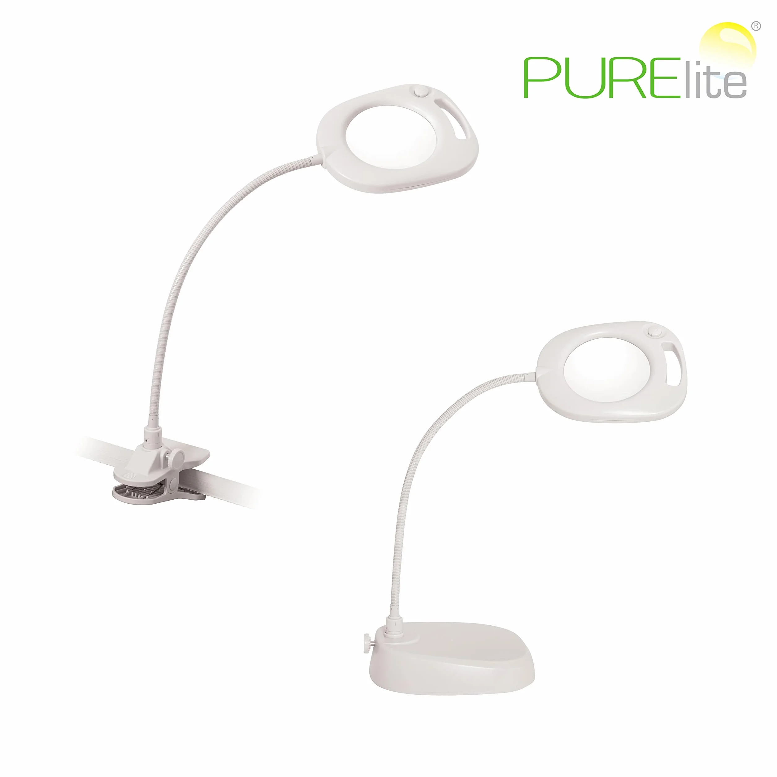 PURElite Lampe Loupe 3en1
