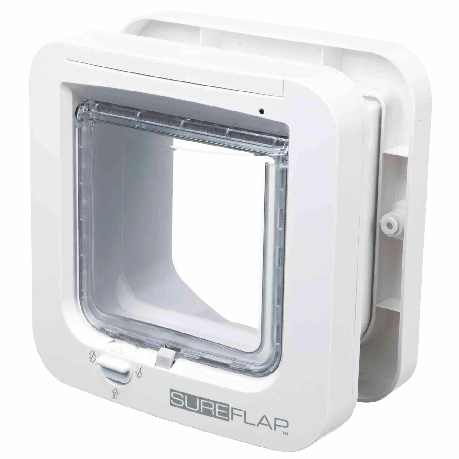 SureFlap Sure PetCare Chatière à Puce électronique Compatible médaillon identification radiofréquence puces électroniques Portes fenêtres Murs Blanc