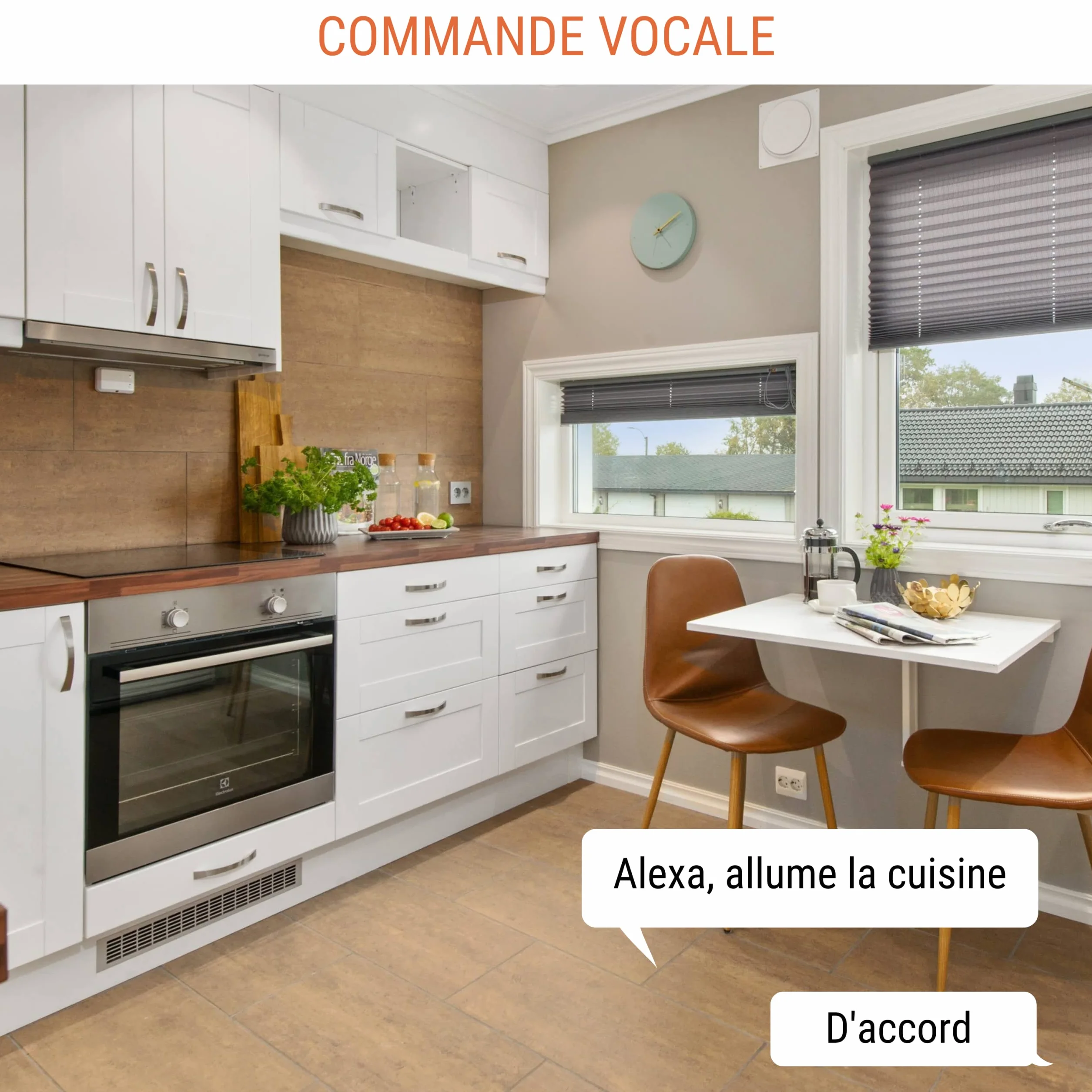 Konyks Ampoule connectée Antalya White E27 LED WiFi BT 780 Lumens 9 W Blanc réglable compatible Alexa Google Home Pack de 2