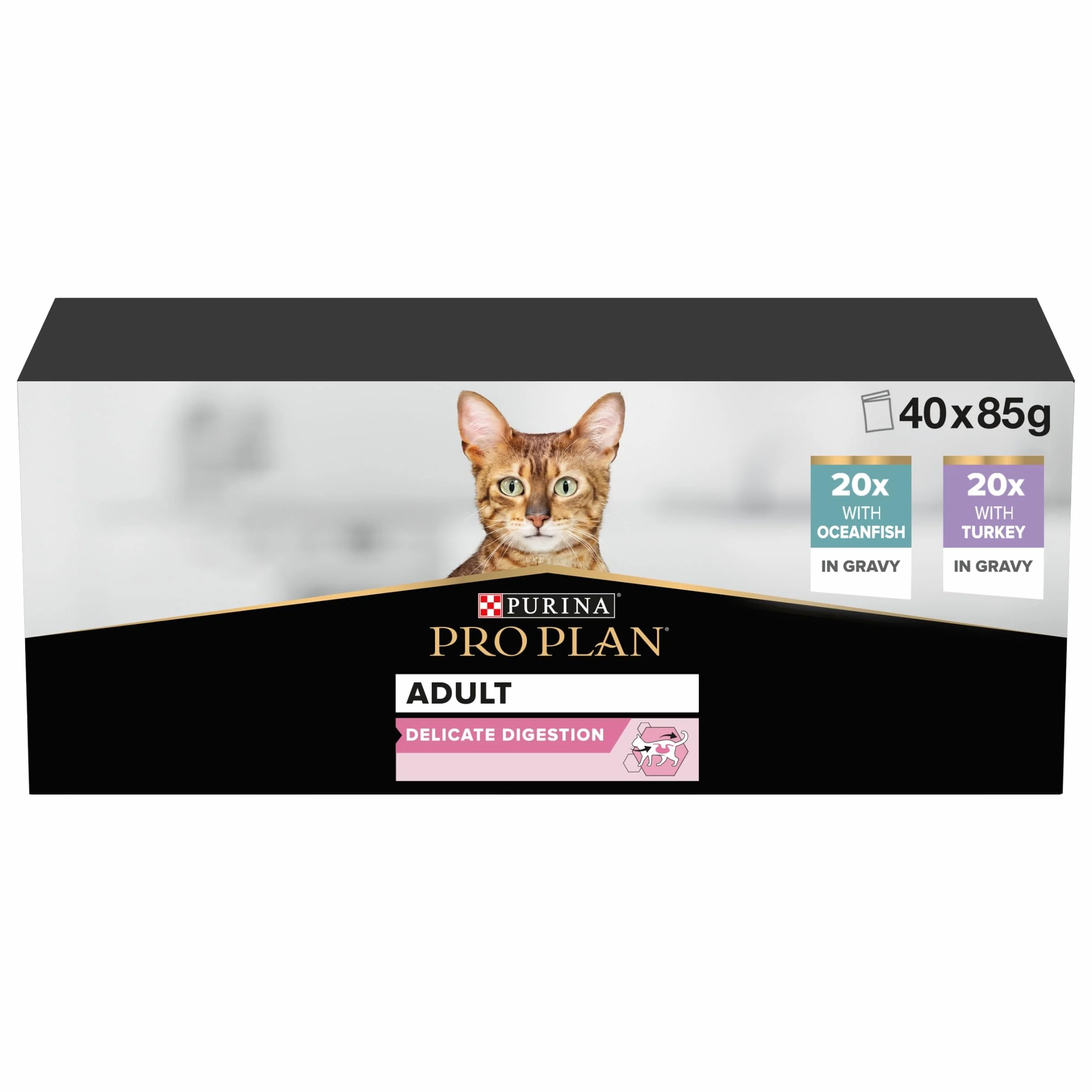 PRO PLAN Chat Sterilised 40X85G eCom pack