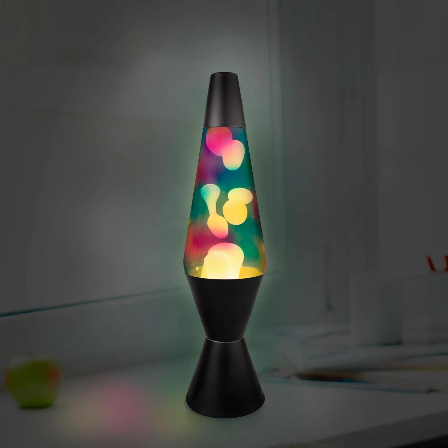 Lampe Lave Enfant Noire 40 Cm Lava Lamp Magma