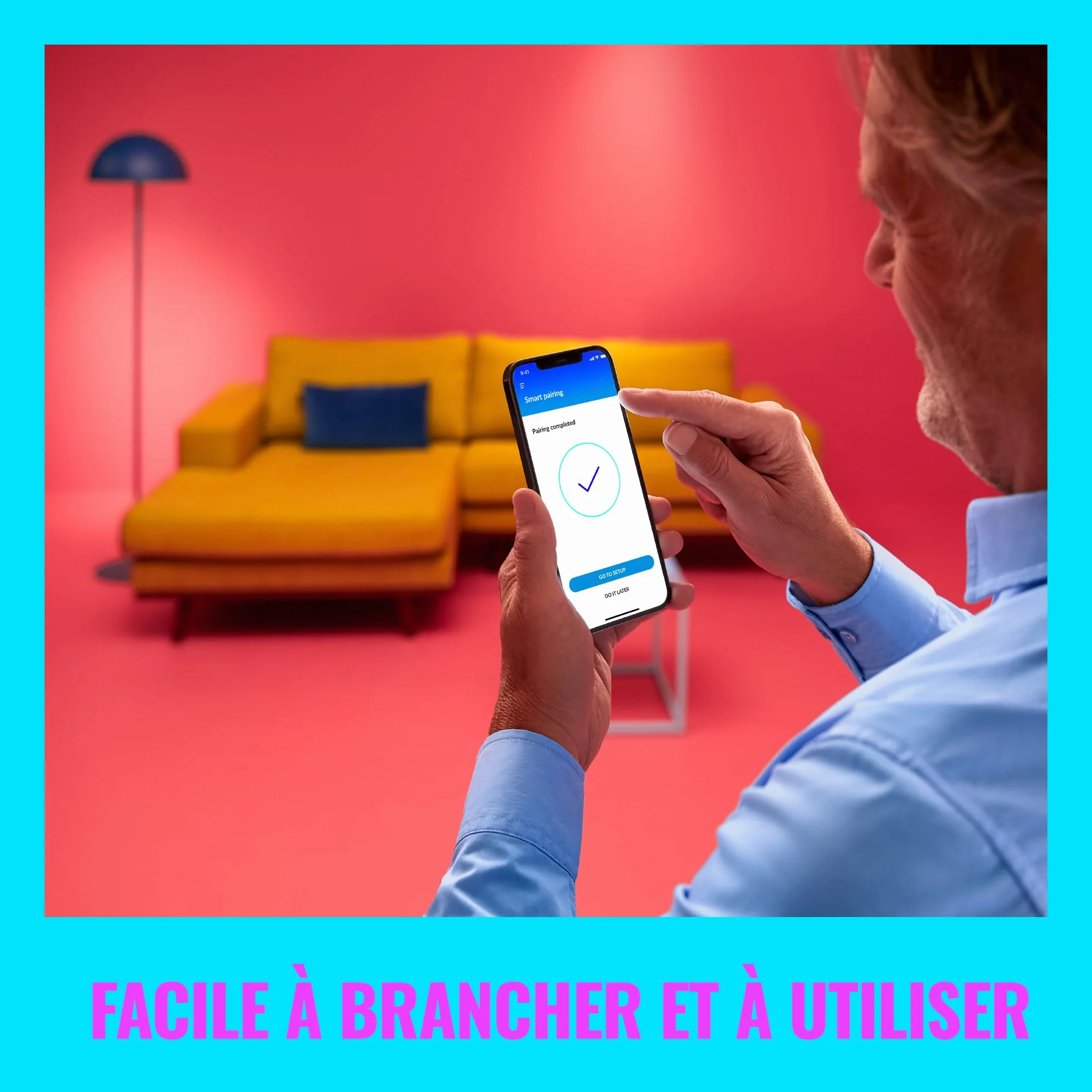 WiZ ampoule Wi-Fi E14 40W 470 lumen compatible Alexa Google Assistant Apple HomeKit