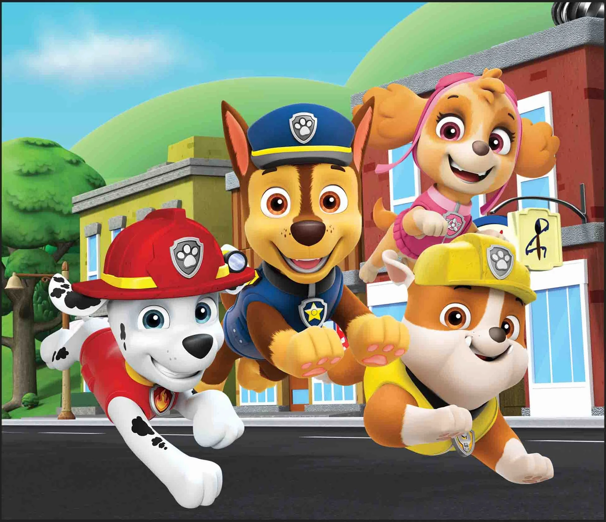 Paw Patrol NIC1003 Lampe Torche et projecteur