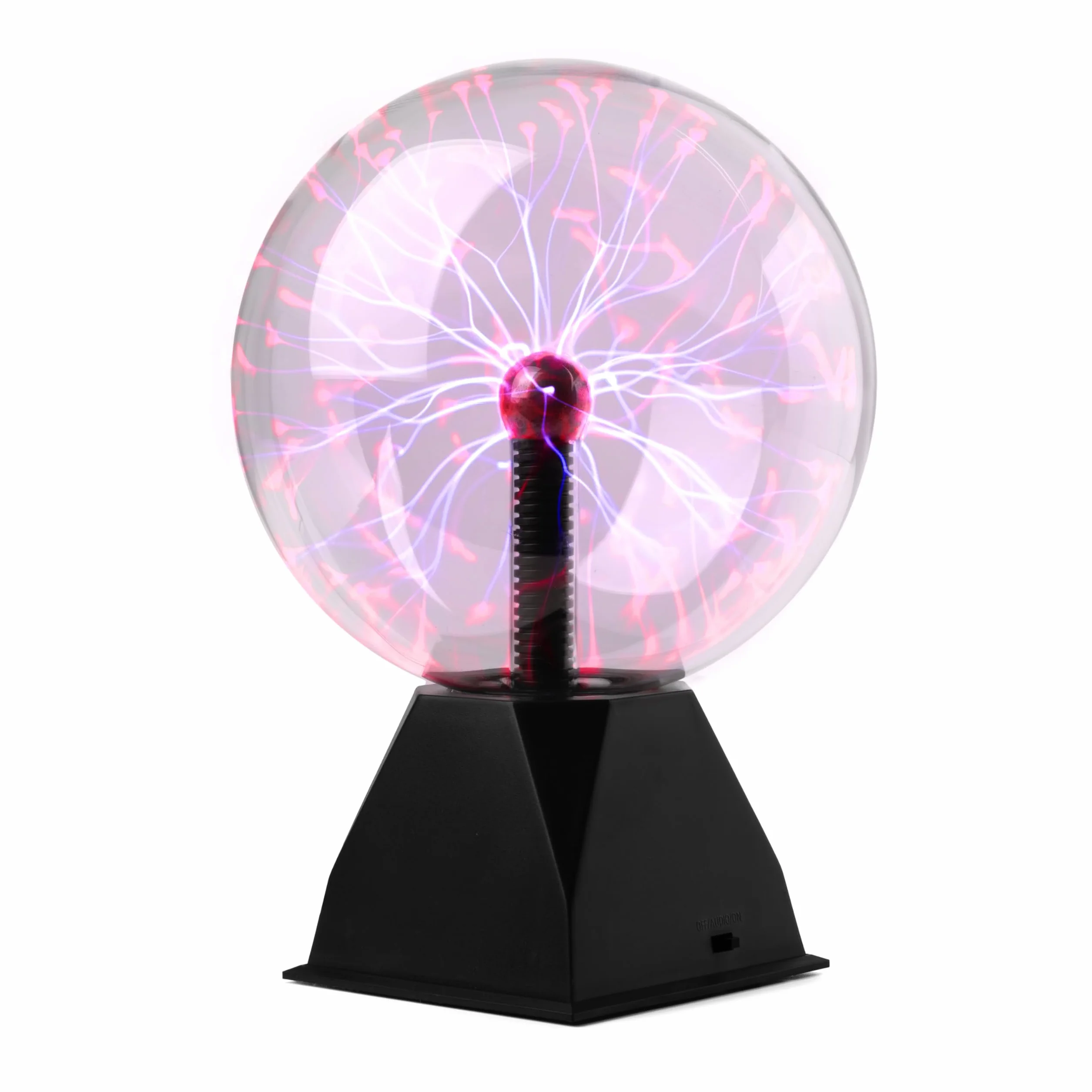 Lampe Plasma Géante 20 x 29,5cm MAX PBL20, Boule Magique Tactile Sensible au Toucher et à la Musique, Résiste aux Rayures