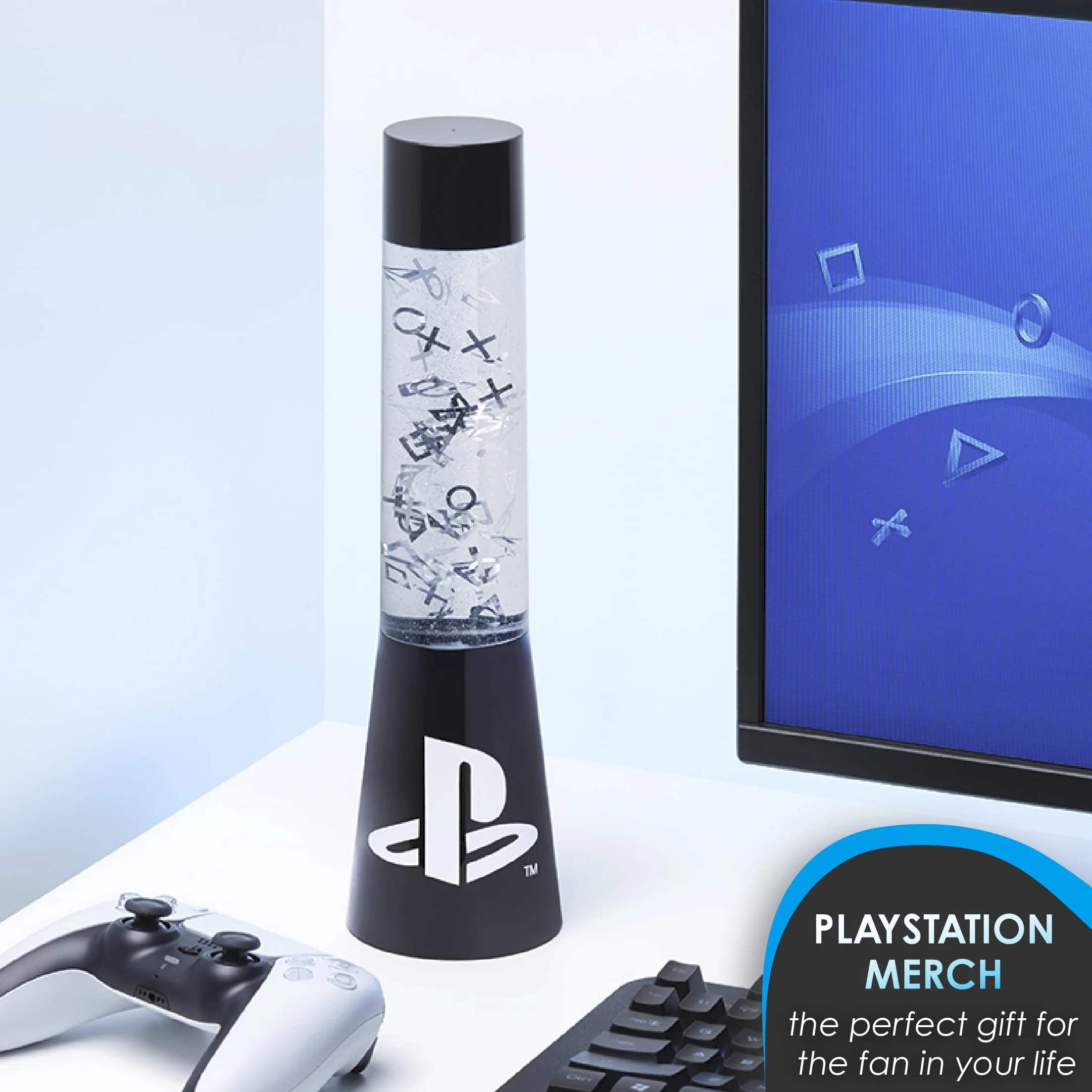 Paladone Playstation Lampe à Lave Scintillante 33 cm