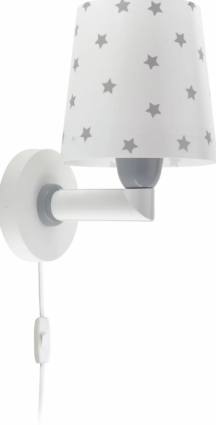 Dalber Estrellas Blanco Lampe murale enfant Motif nuages Star Light E27
