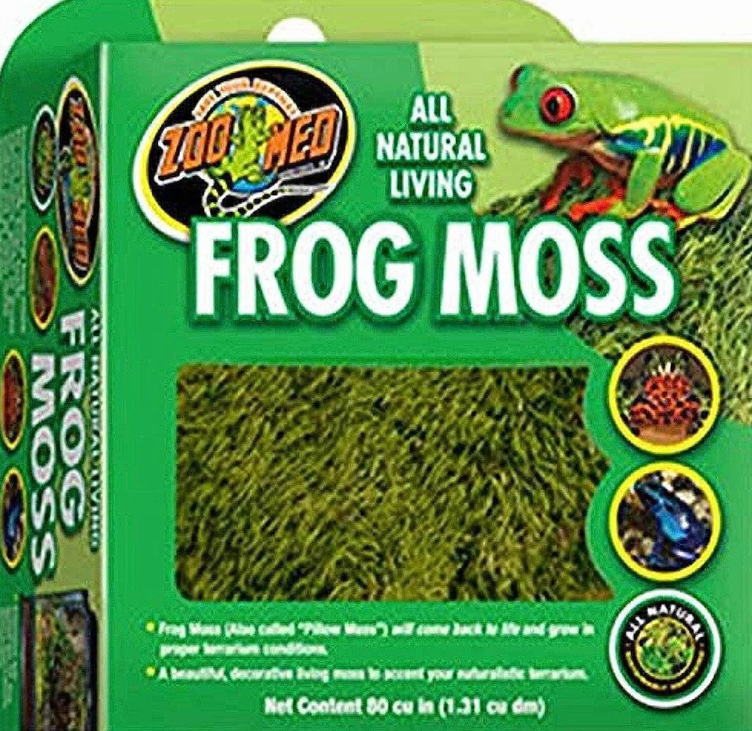 Zoo Med All Natural Mousse pour Grenouille 1,31 L