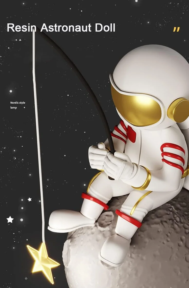 Applique Murale Enfant LED Moderne Lampe Murale Dimmable Astronaute 30W