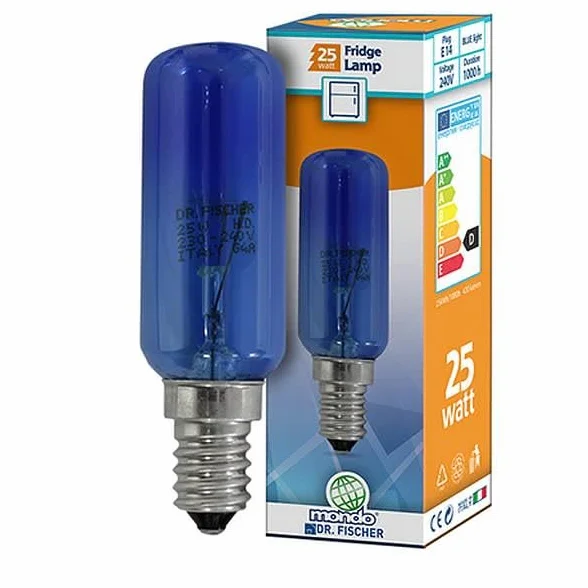 Ampoule réfrigérateur 25W E14 bleue