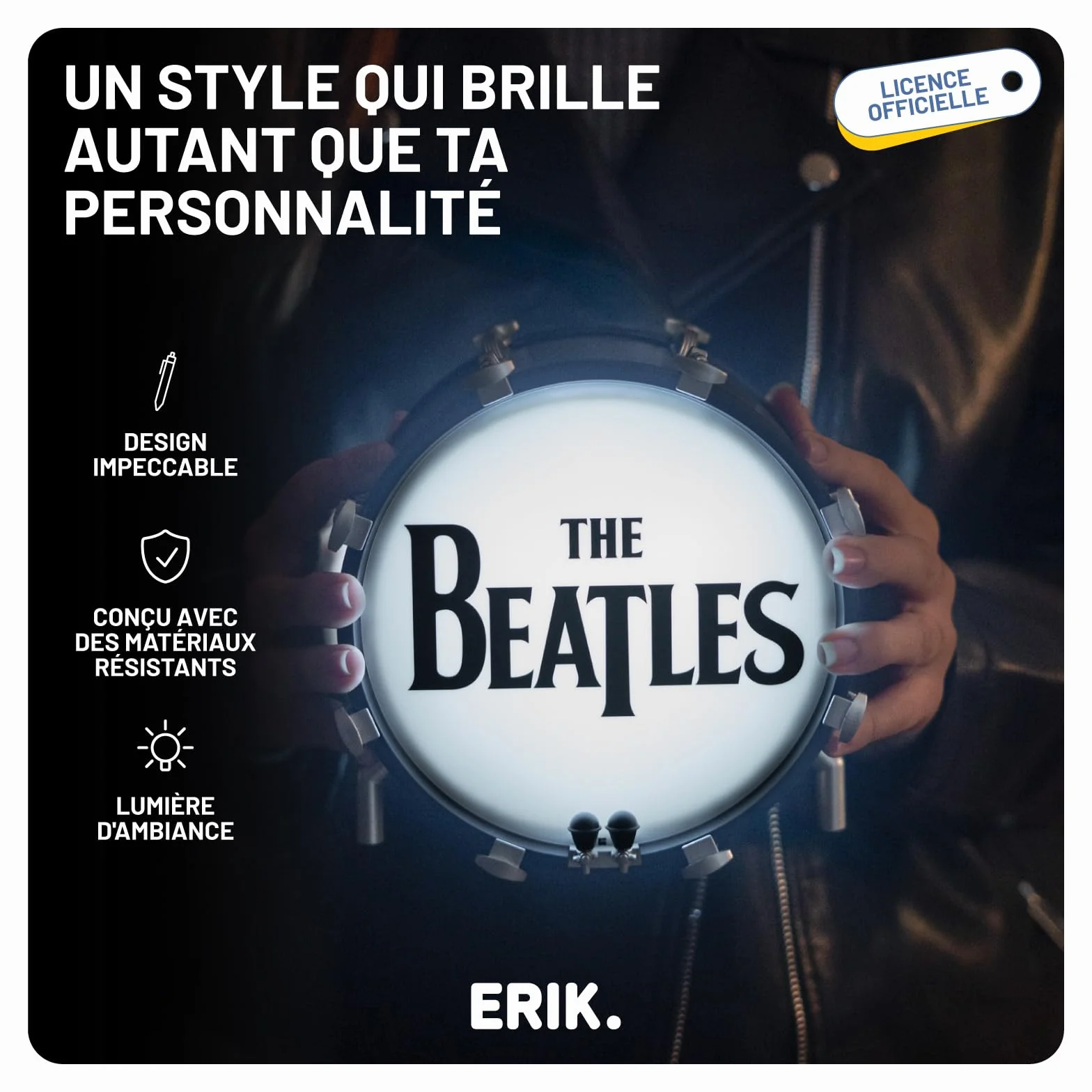 Grupo Erik Lampe Décorative Les Beatles Lampe Geek Decoration Chambre Enfant Deco Gaming Cadeau Geek