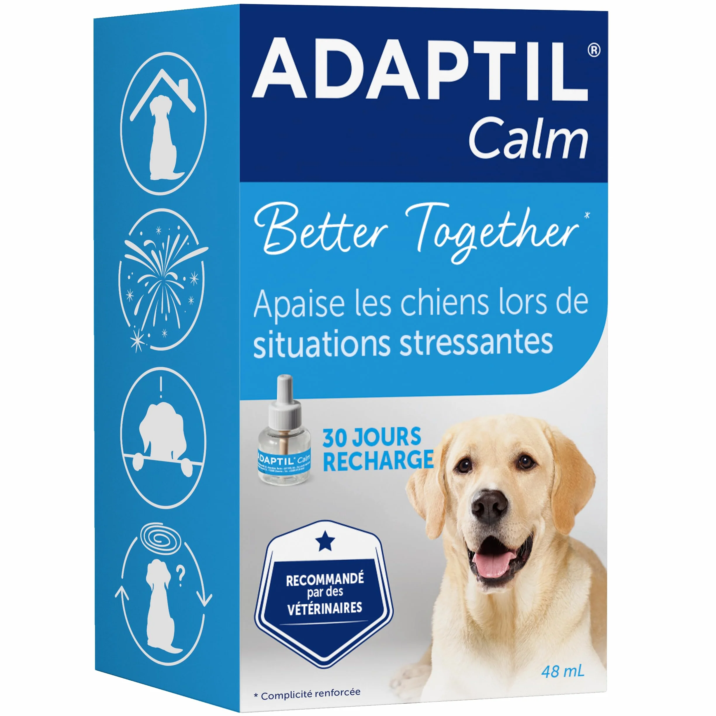 ADAPTIL Calm Anti-stress pour chien Recharge 48 ml