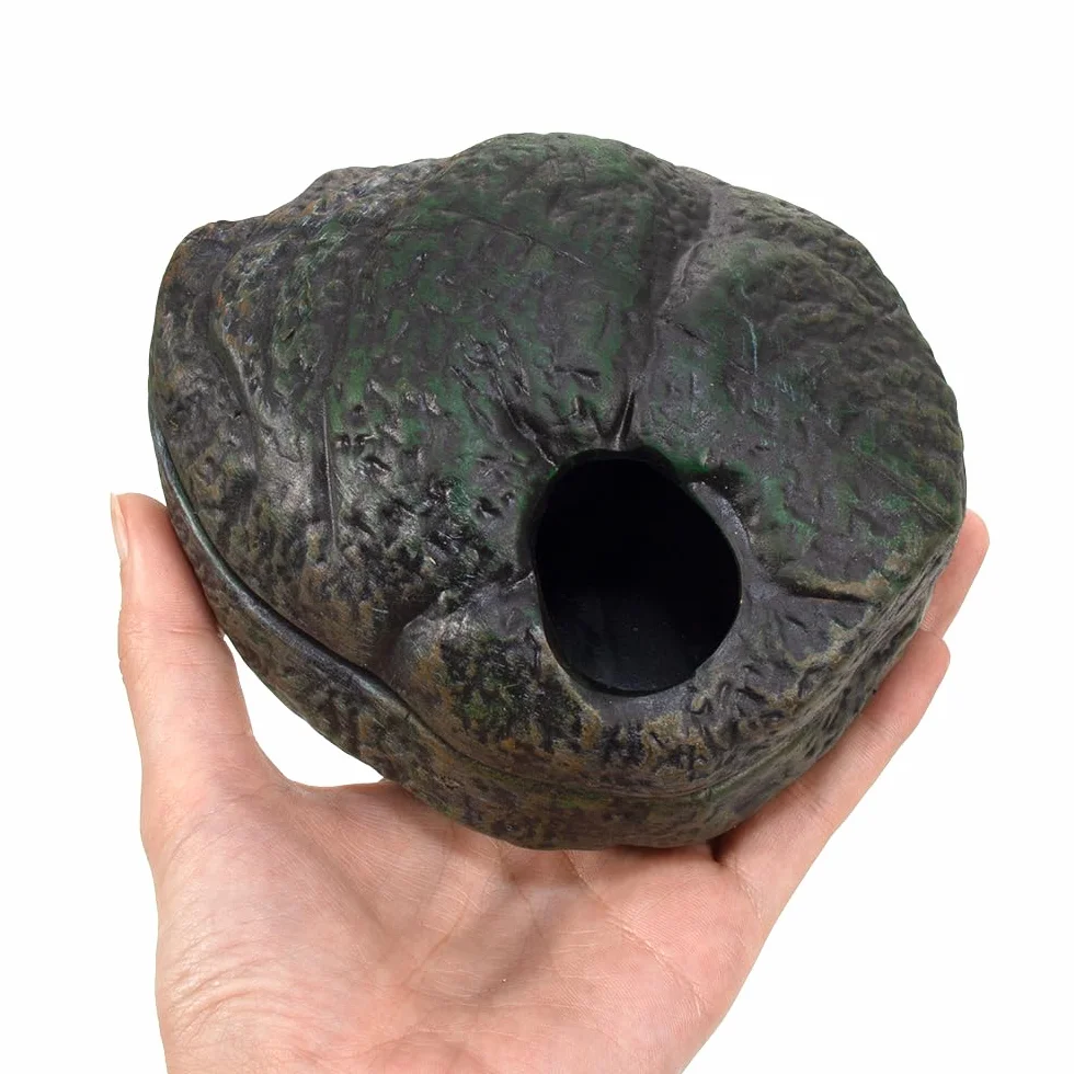 Zoo Med Repti Shelter 3 en 1 Cachette pour Reptile Amphibien Taille S